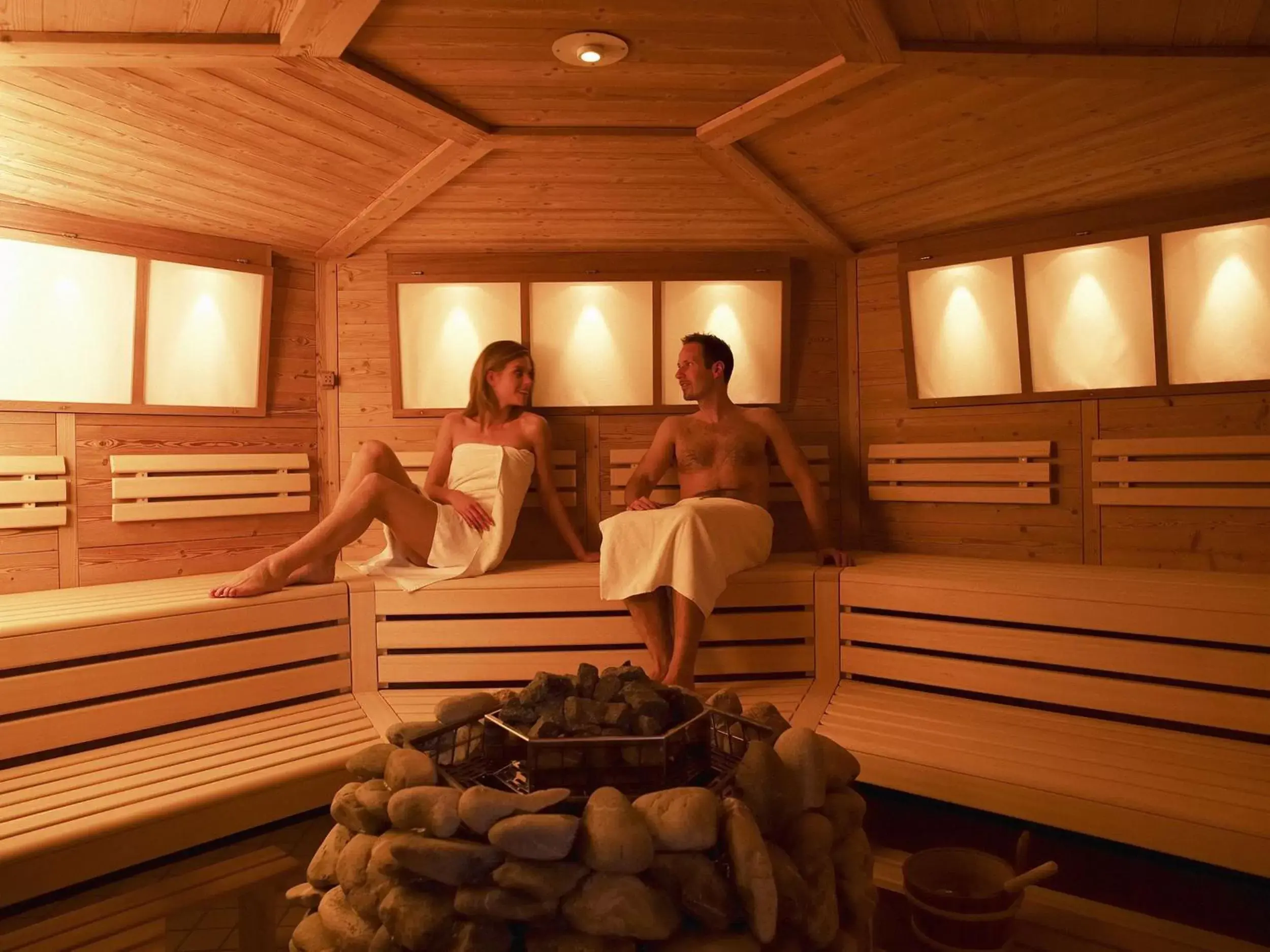 Sauna in Hotel Seepark Thun