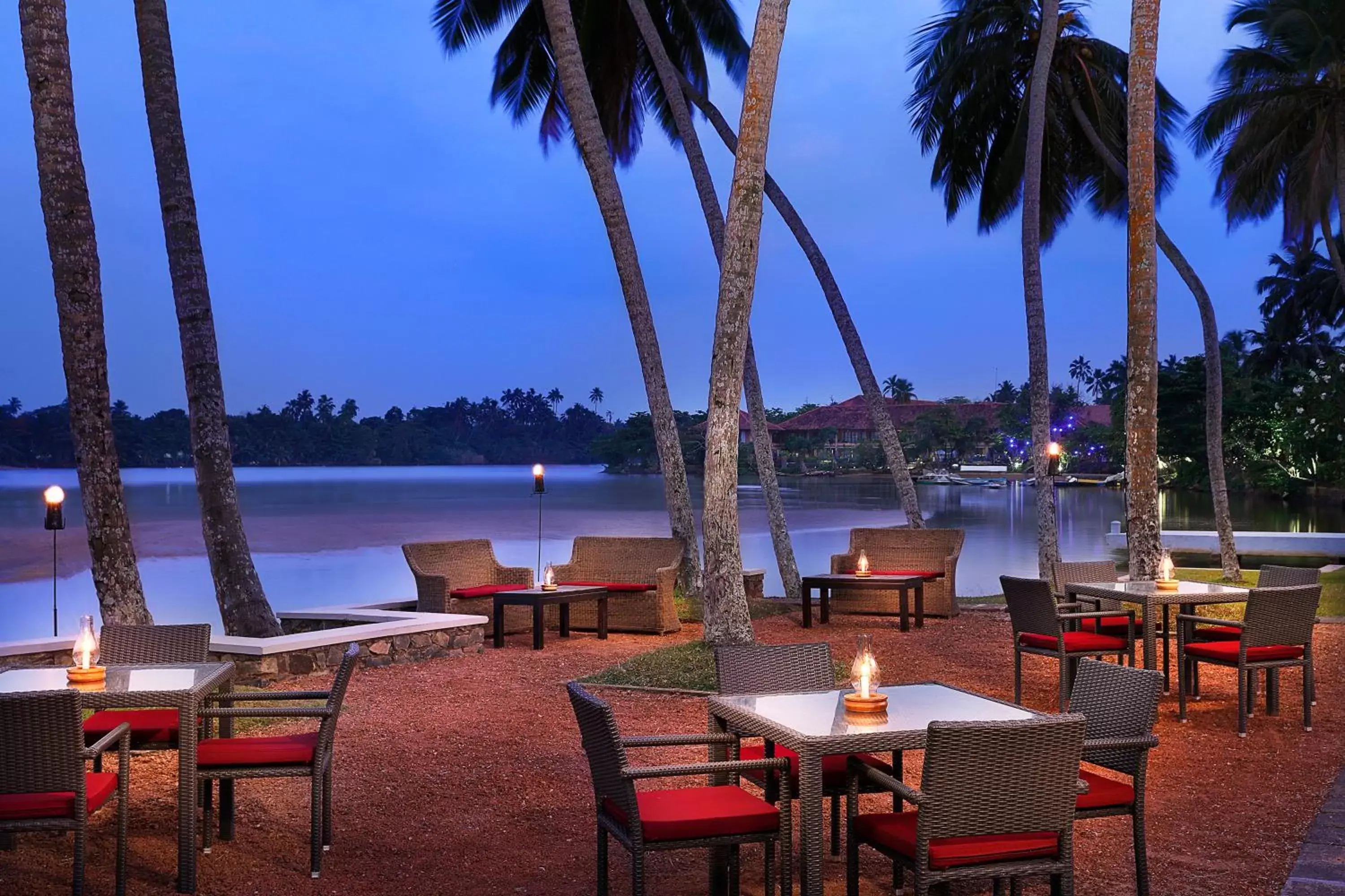 Patio, Restaurant/Places to Eat in Avani Kalutara Resort