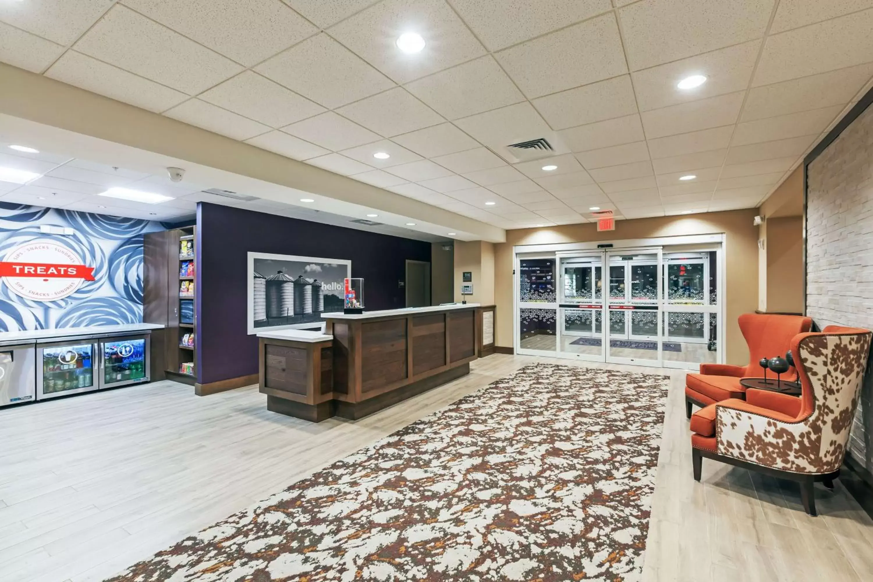 Restaurant/places to eat, Lobby/Reception in Hampton Inn By Hilton Bulverde Texas Hill Country
