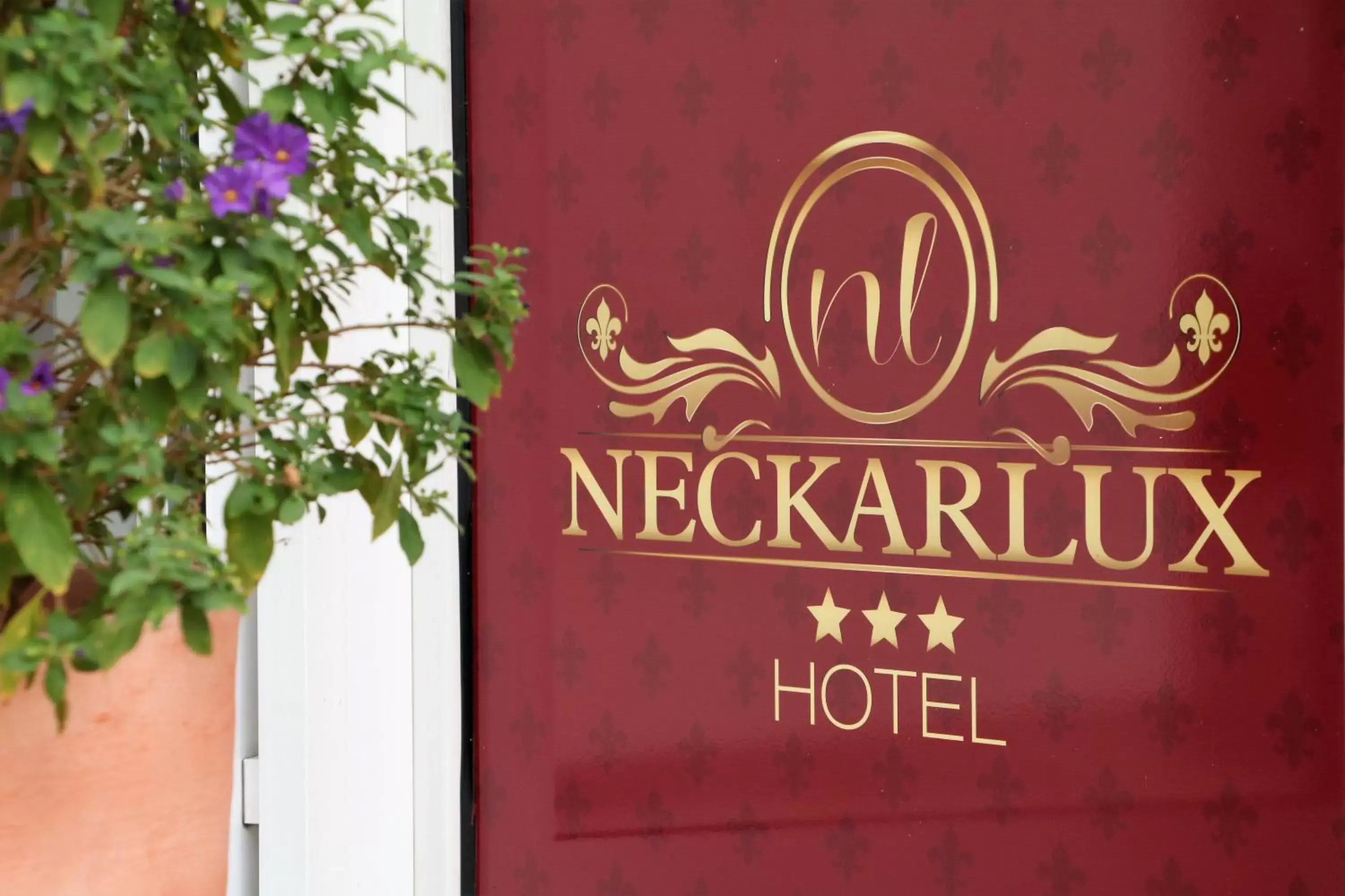 Property Logo/Sign in Hotel Neckarlux