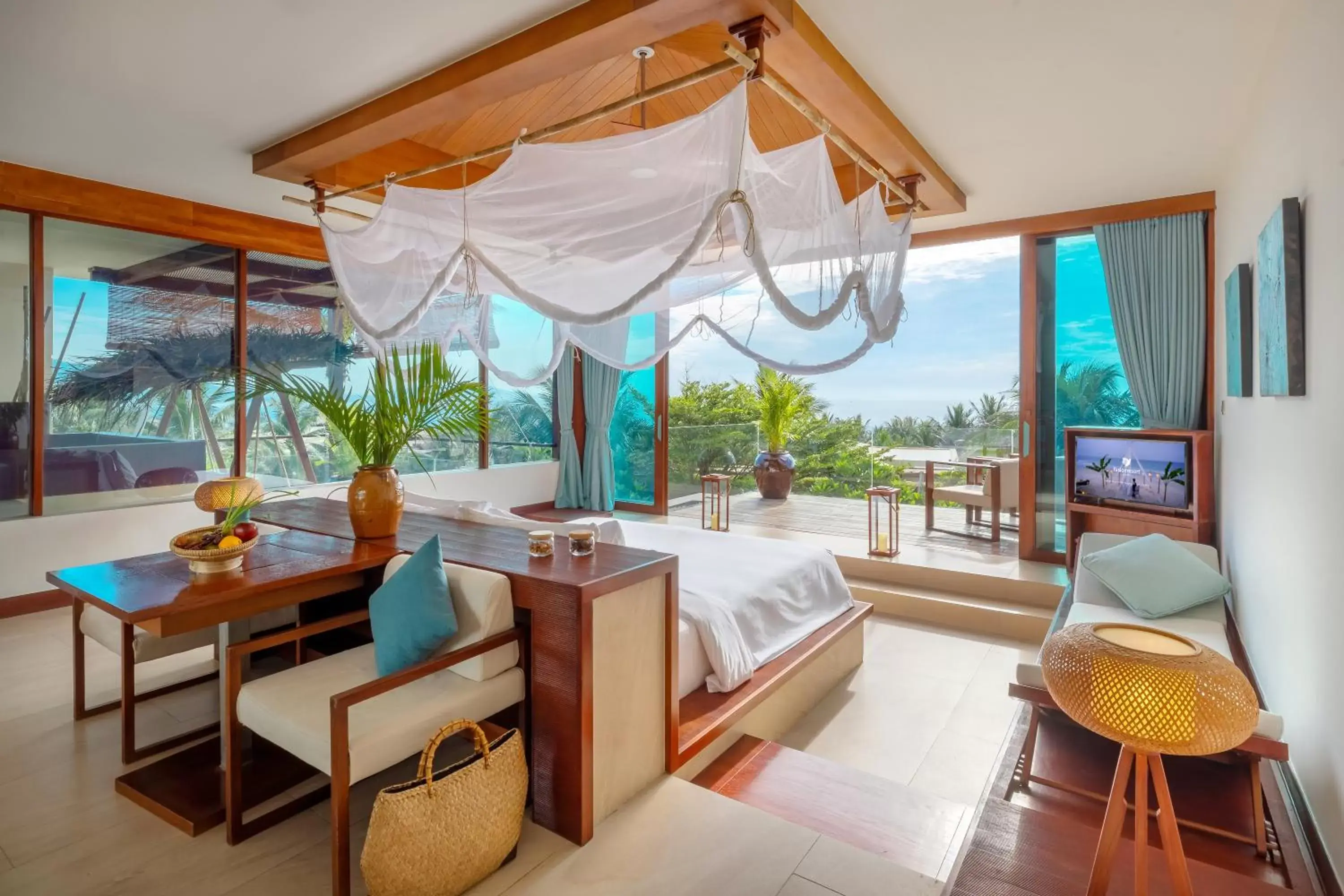 Bed in Fusion Resort Cam Ranh - All Spa Inclusive
