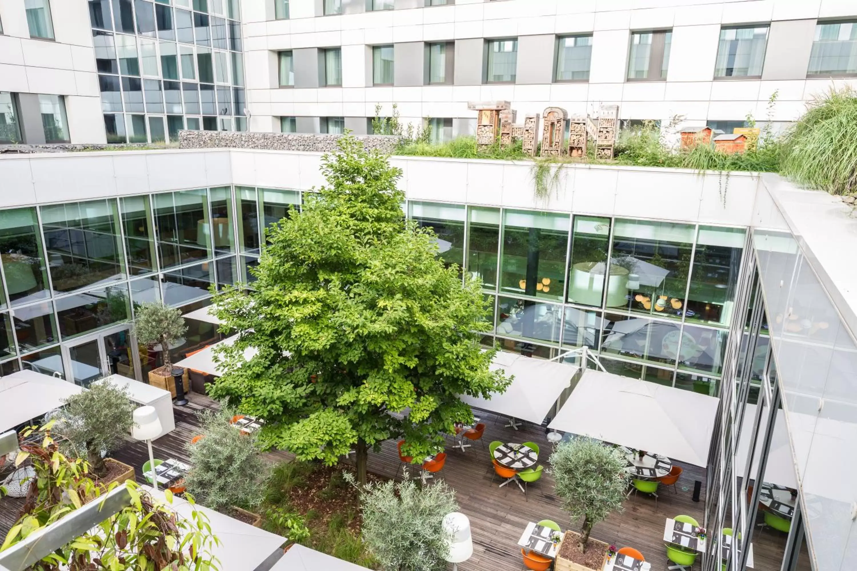 Balcony/Terrace in Thon Hotel EU