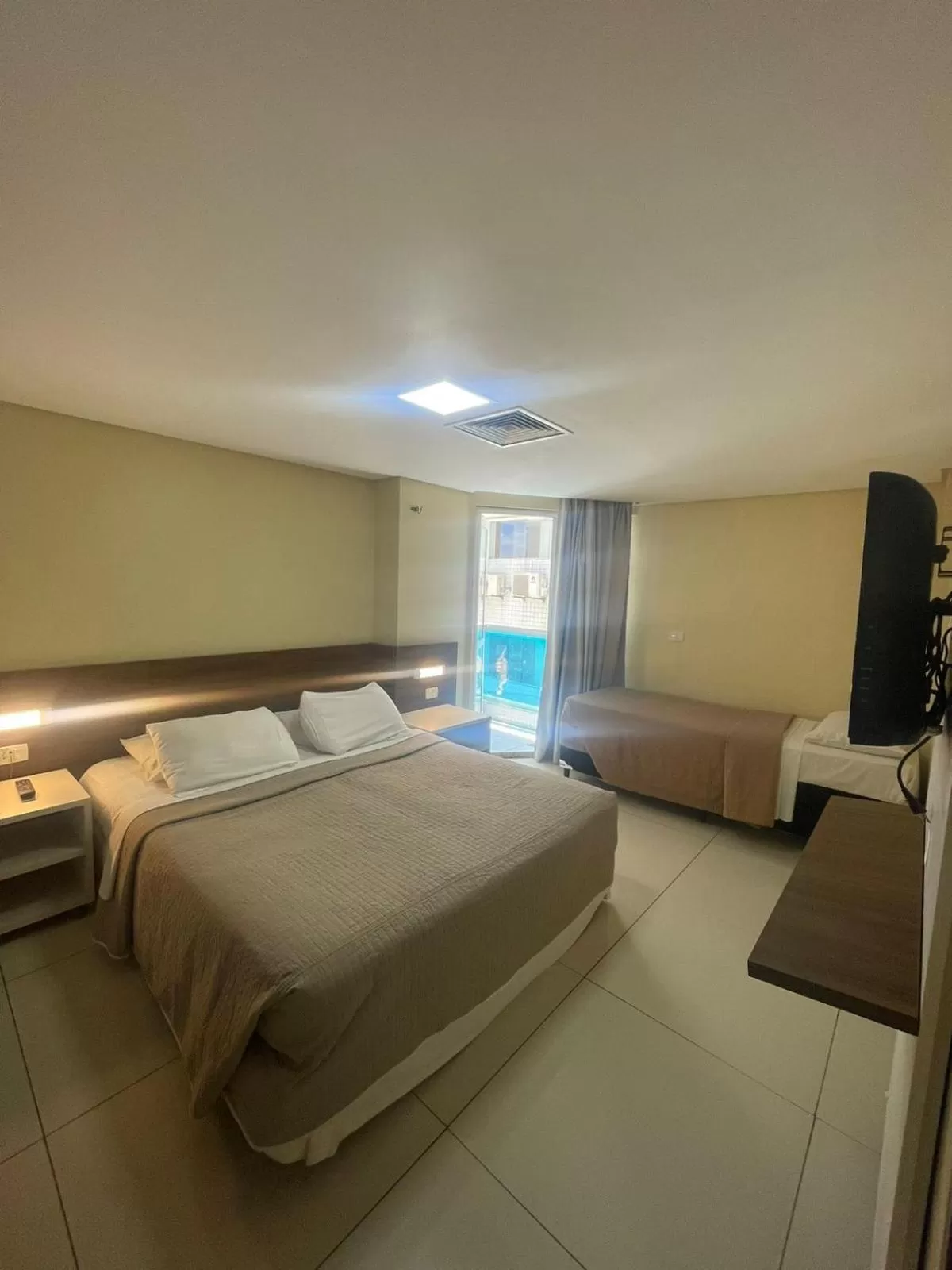 Bed in Flat beira mar Tambaú