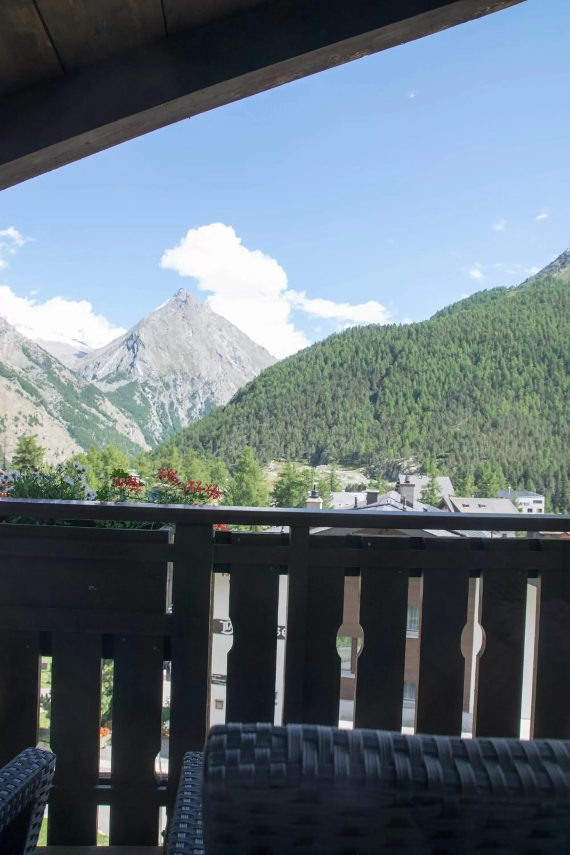 Balcony/Terrace, Mountain View in Hotel Europa