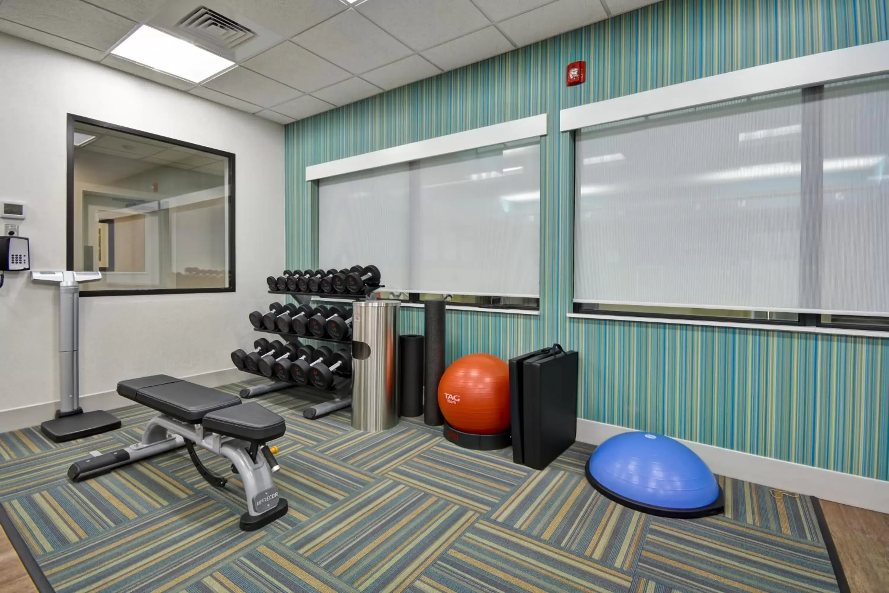 Fitness centre/facilities, Fitness Center/Facilities in Holiday Inn Express - Evansville, an IHG Hotel