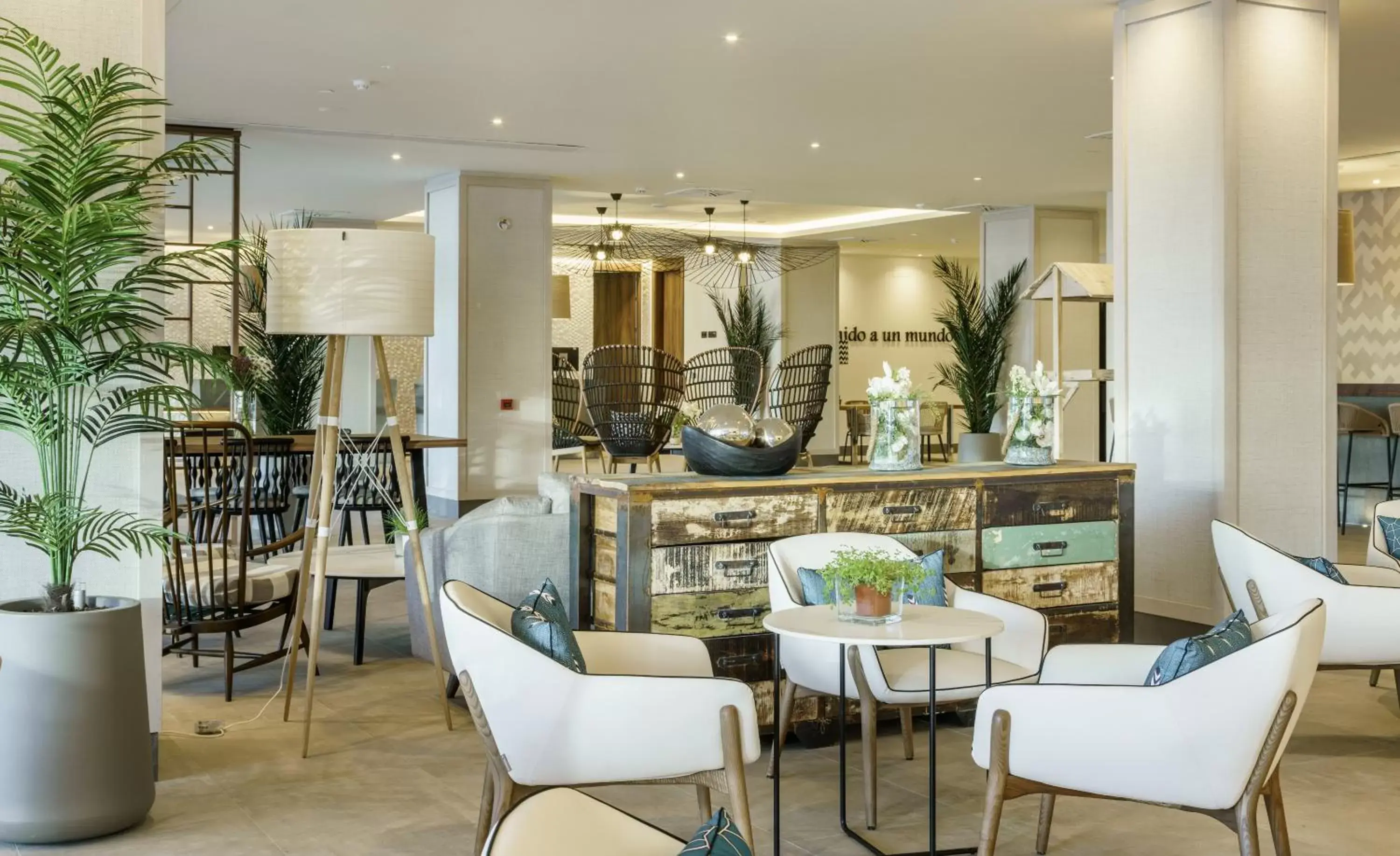 Lobby or reception, Restaurant/Places to Eat in Ilunion Fuengirola