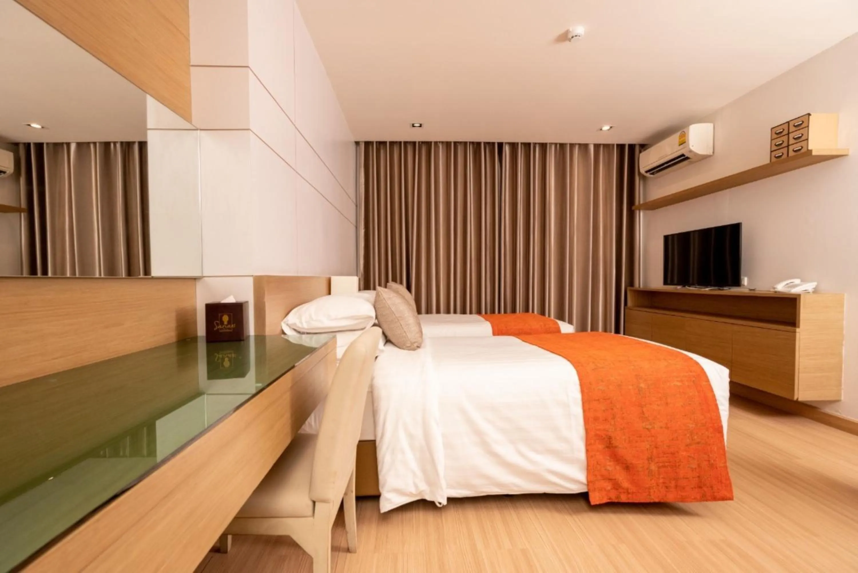 Bed in Sanae' Hotel Nimman