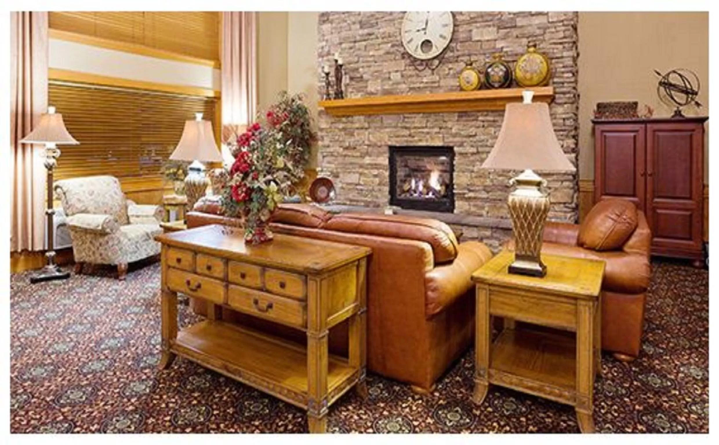 Seating area in AmericInn by Wyndham Park Rapids