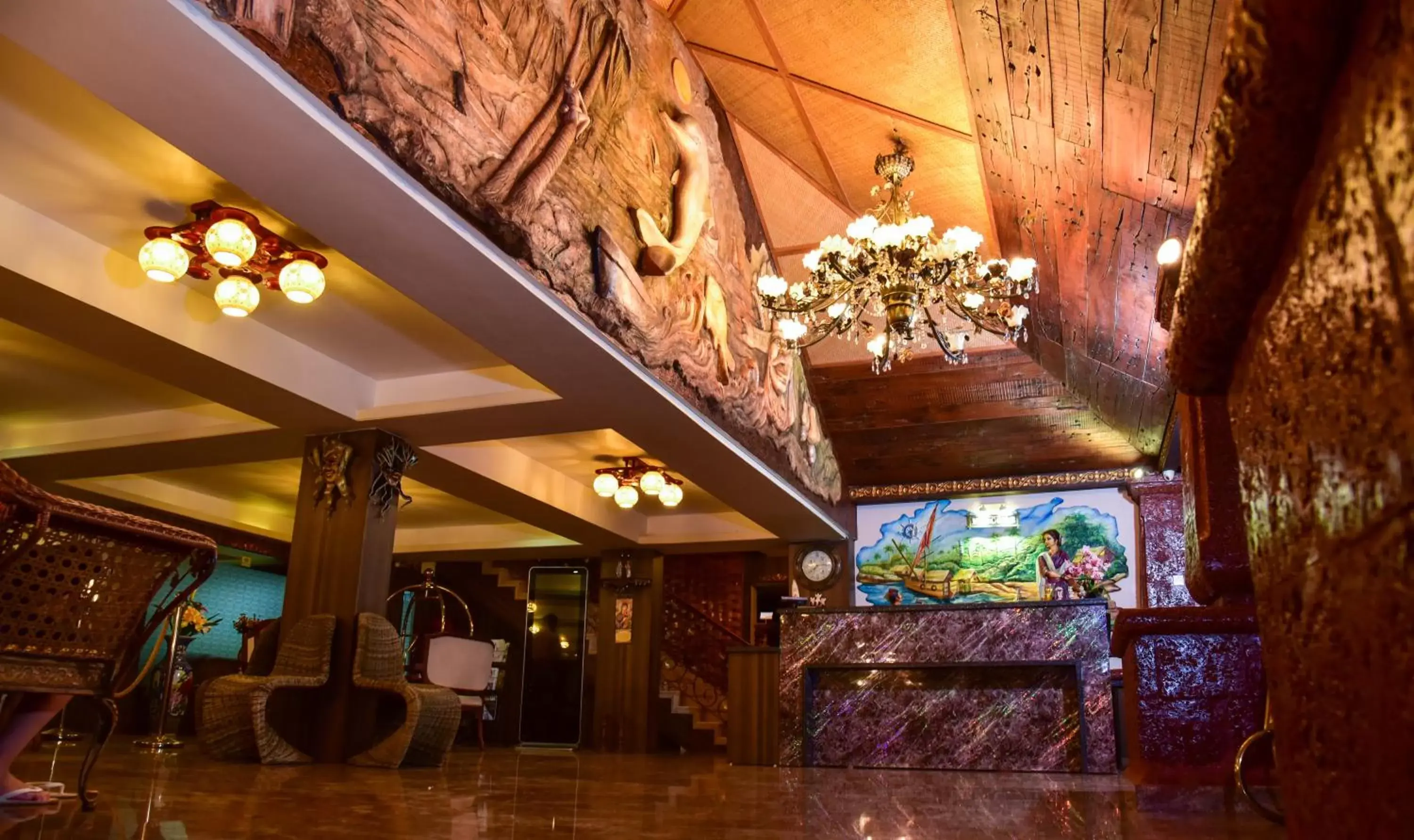 Lobby or reception, Lobby/Reception in La Grace Resort
