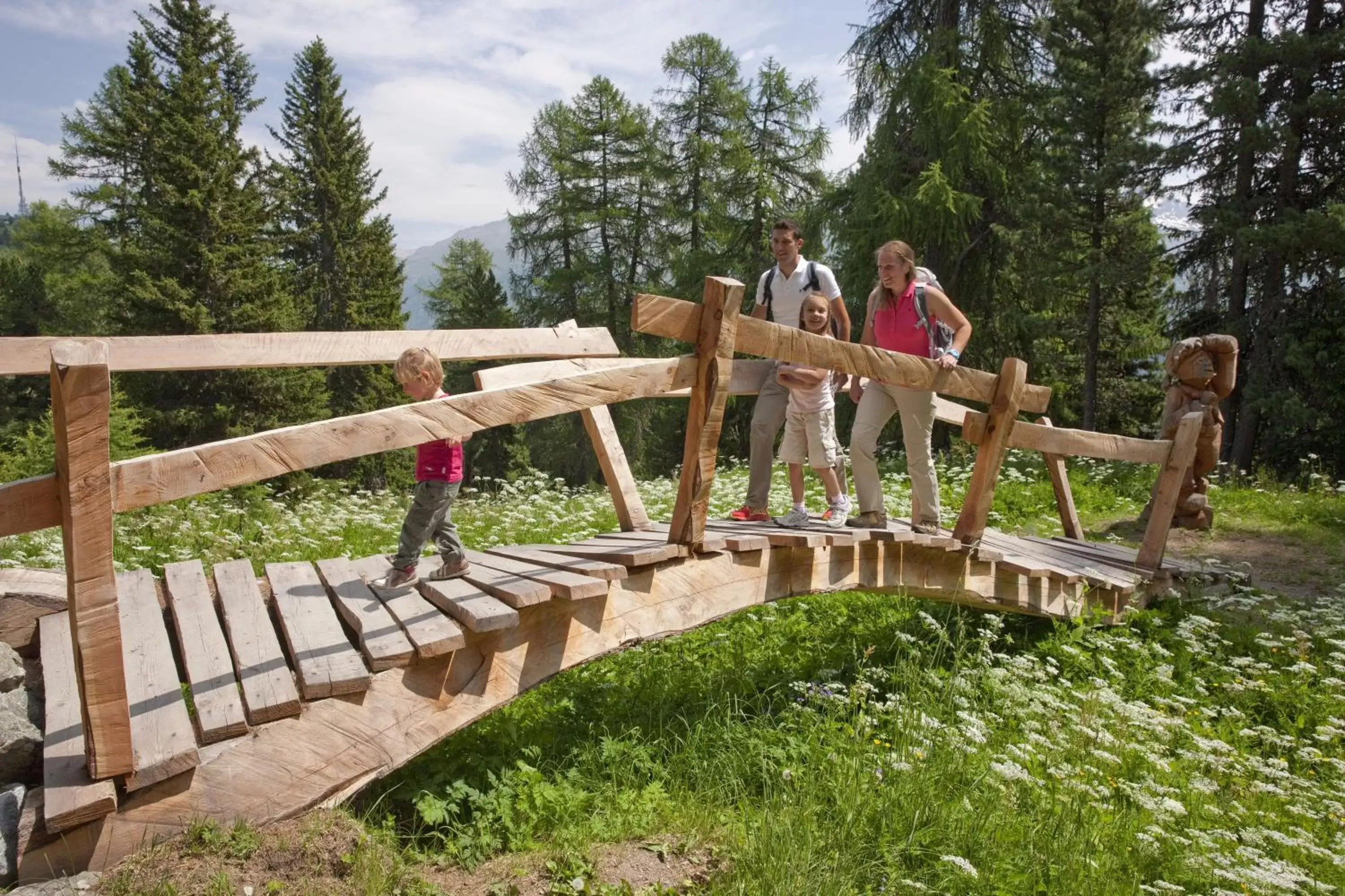 Hiking in Randolins Familienresort