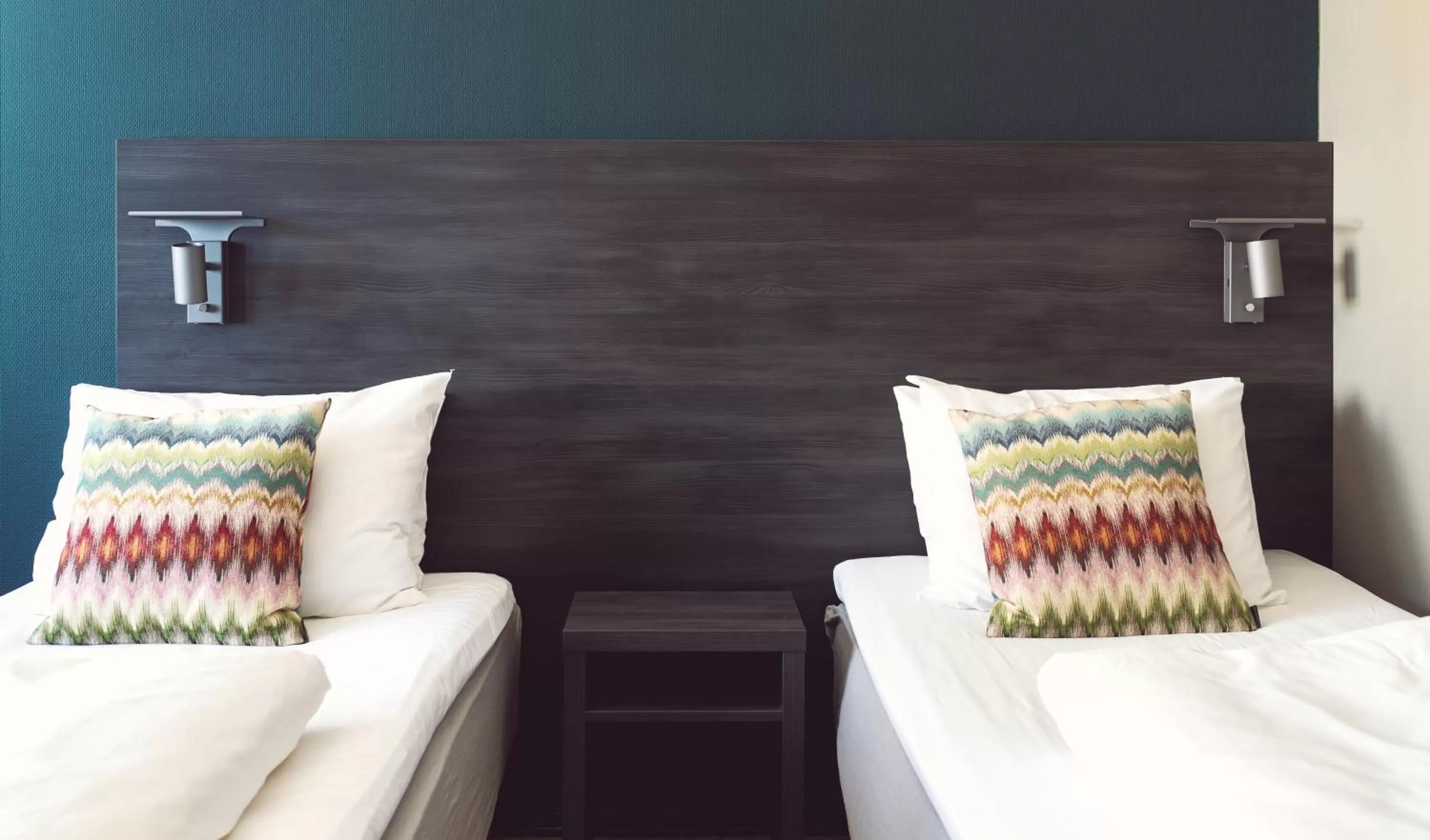 Bed in Hotel Haugesund