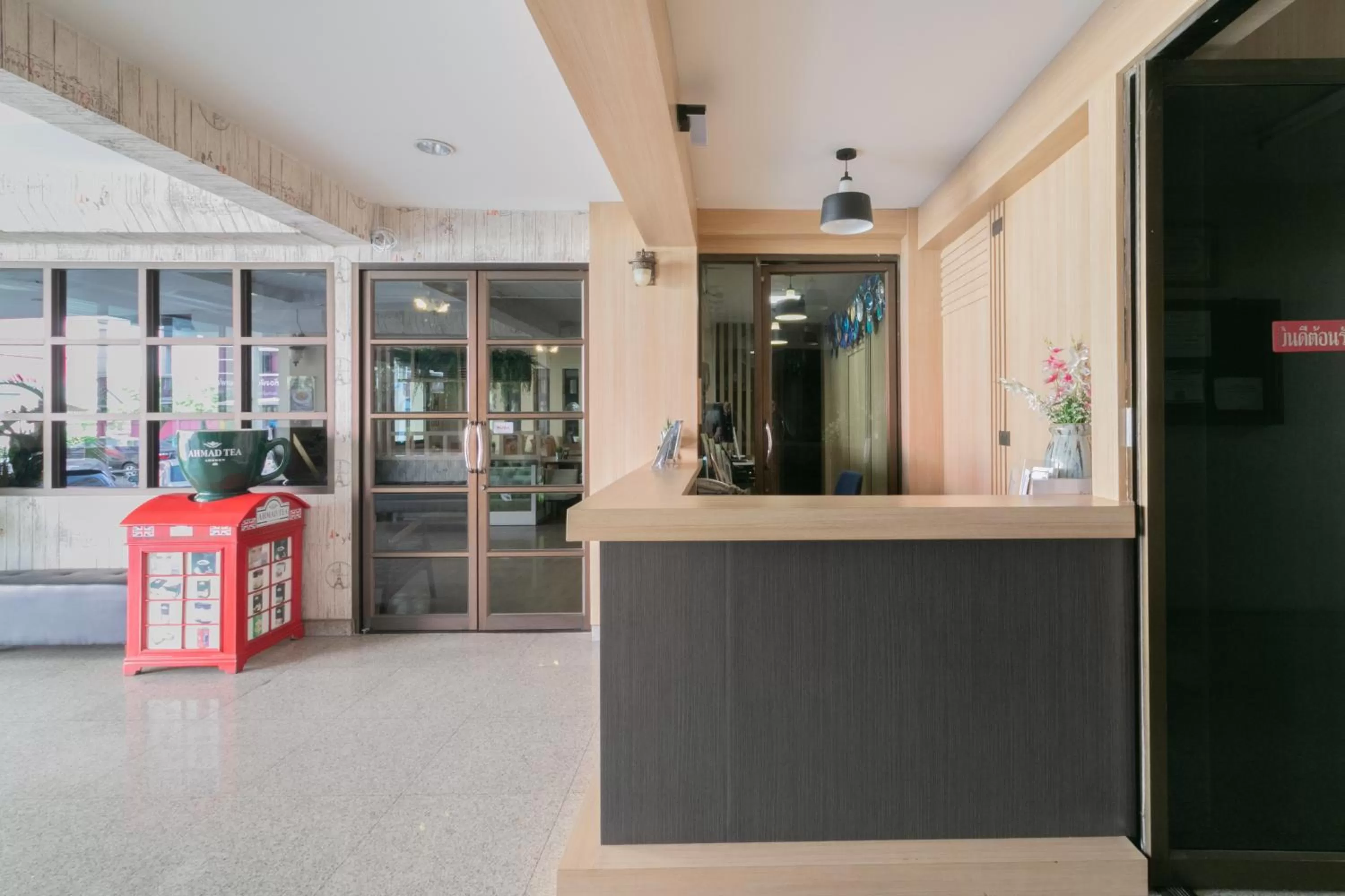 Lobby or reception in P Park Residence Charansanitwong