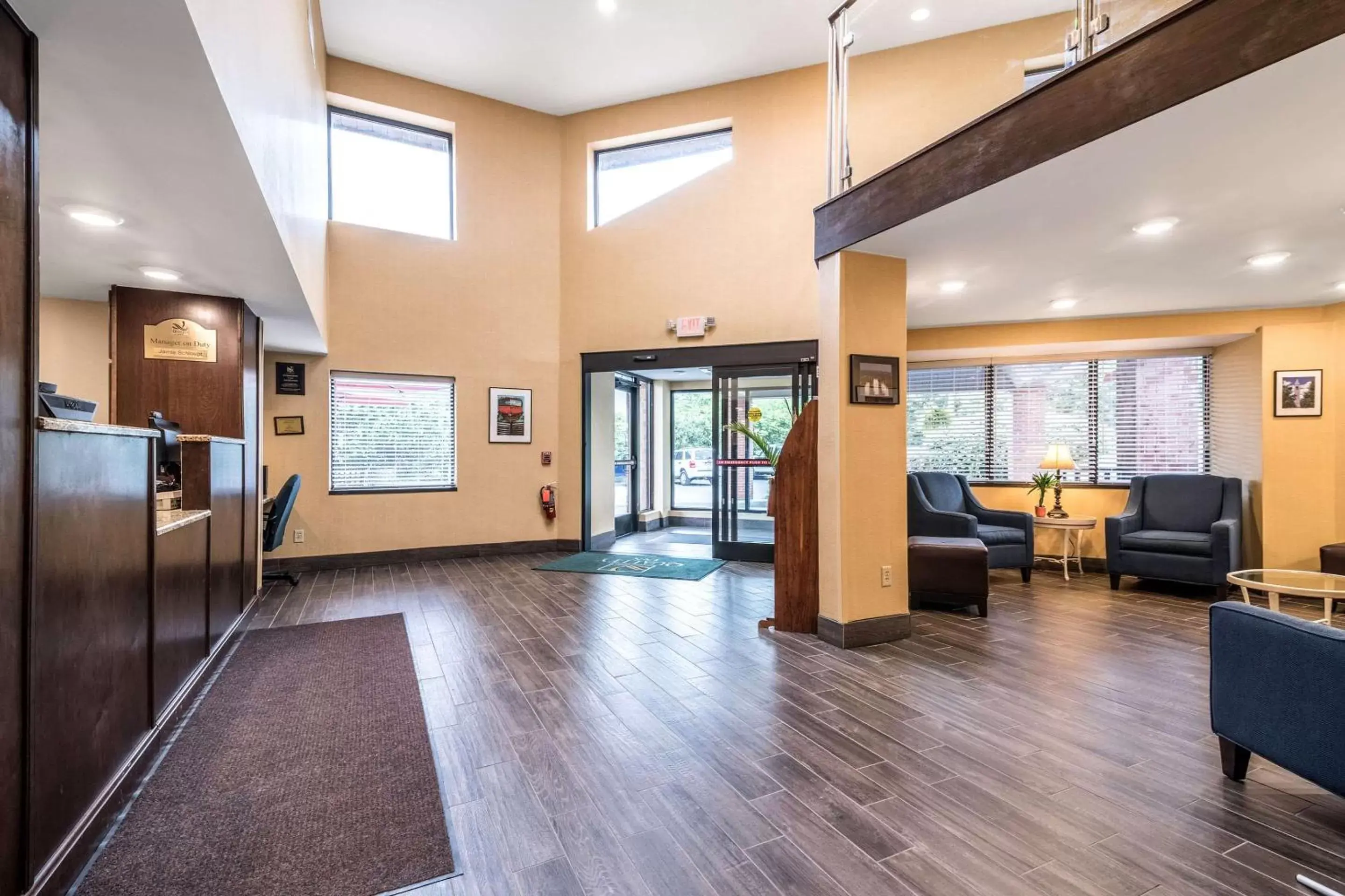 Lobby or reception in Quality Inn Ithaca - University Area Lobby or reception in Quality Inn Ithaca - University Area