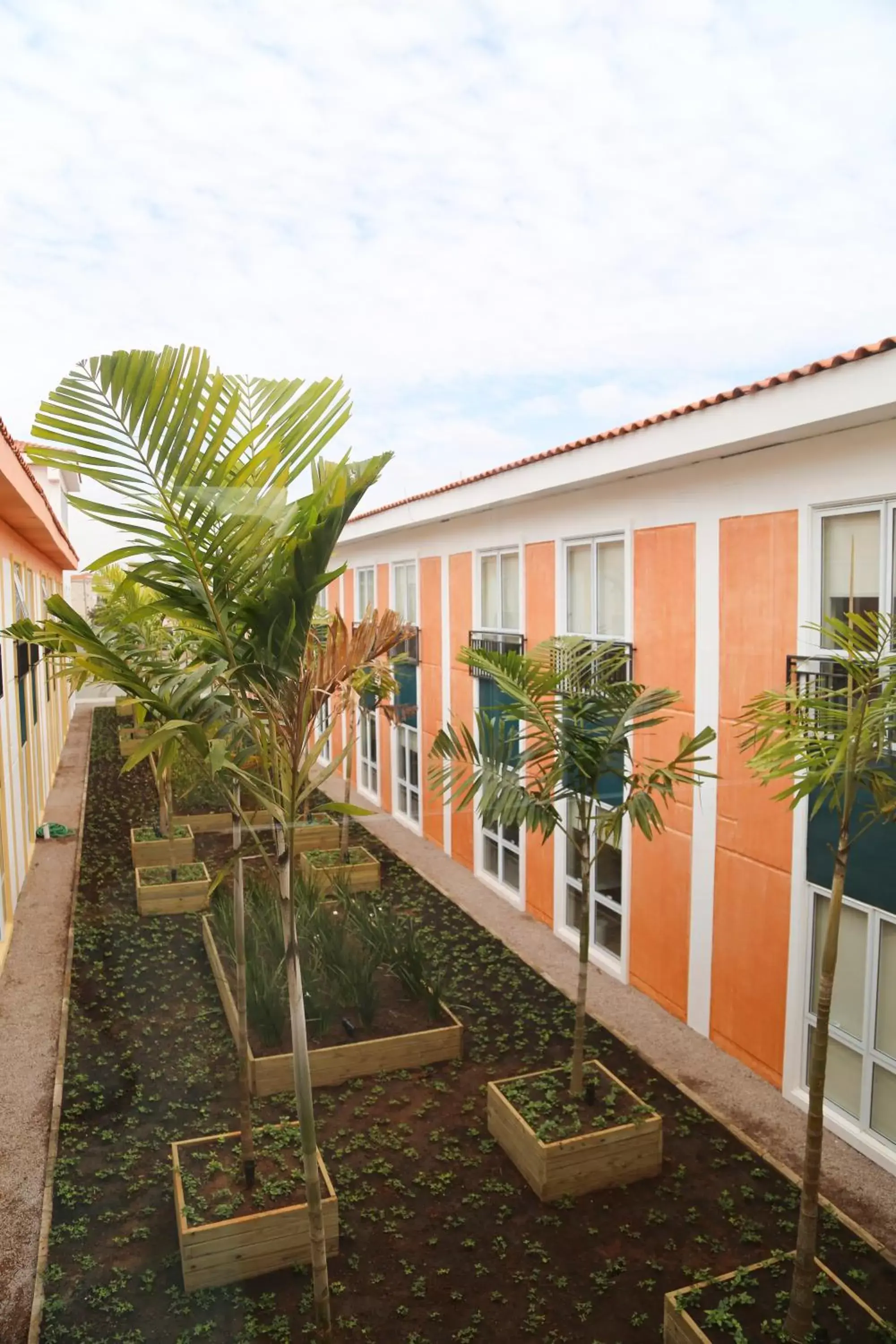 Garden, Balcony/Terrace in Vitória Hotel Express Dom Pedro