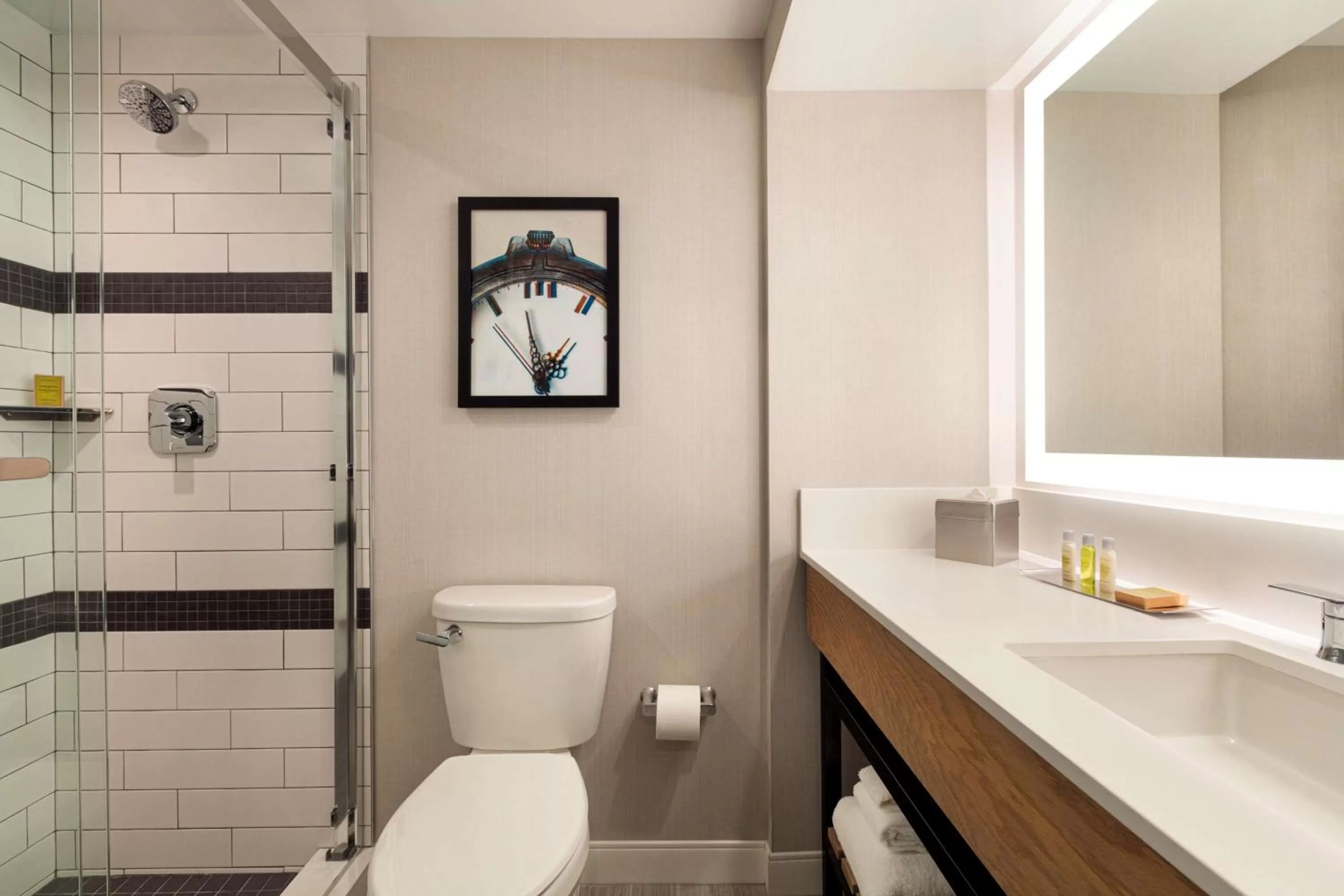 Bathroom in DoubleTree by Hilton Canton Downtown