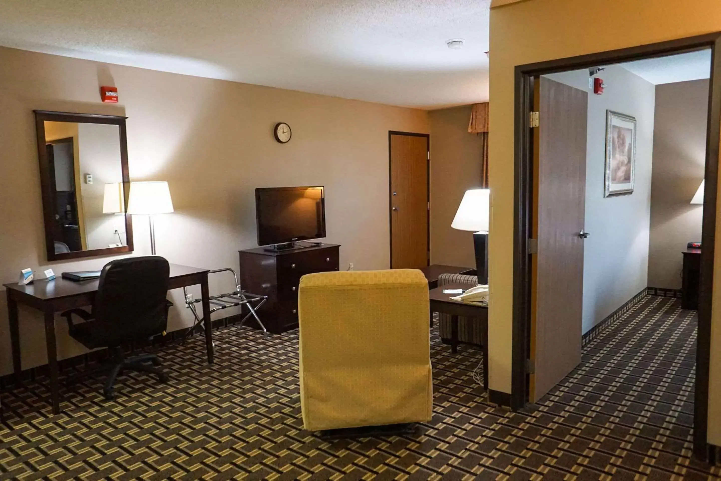 Photo of the whole room, TV/Entertainment Center in Quality Inn & Suites Watertown
