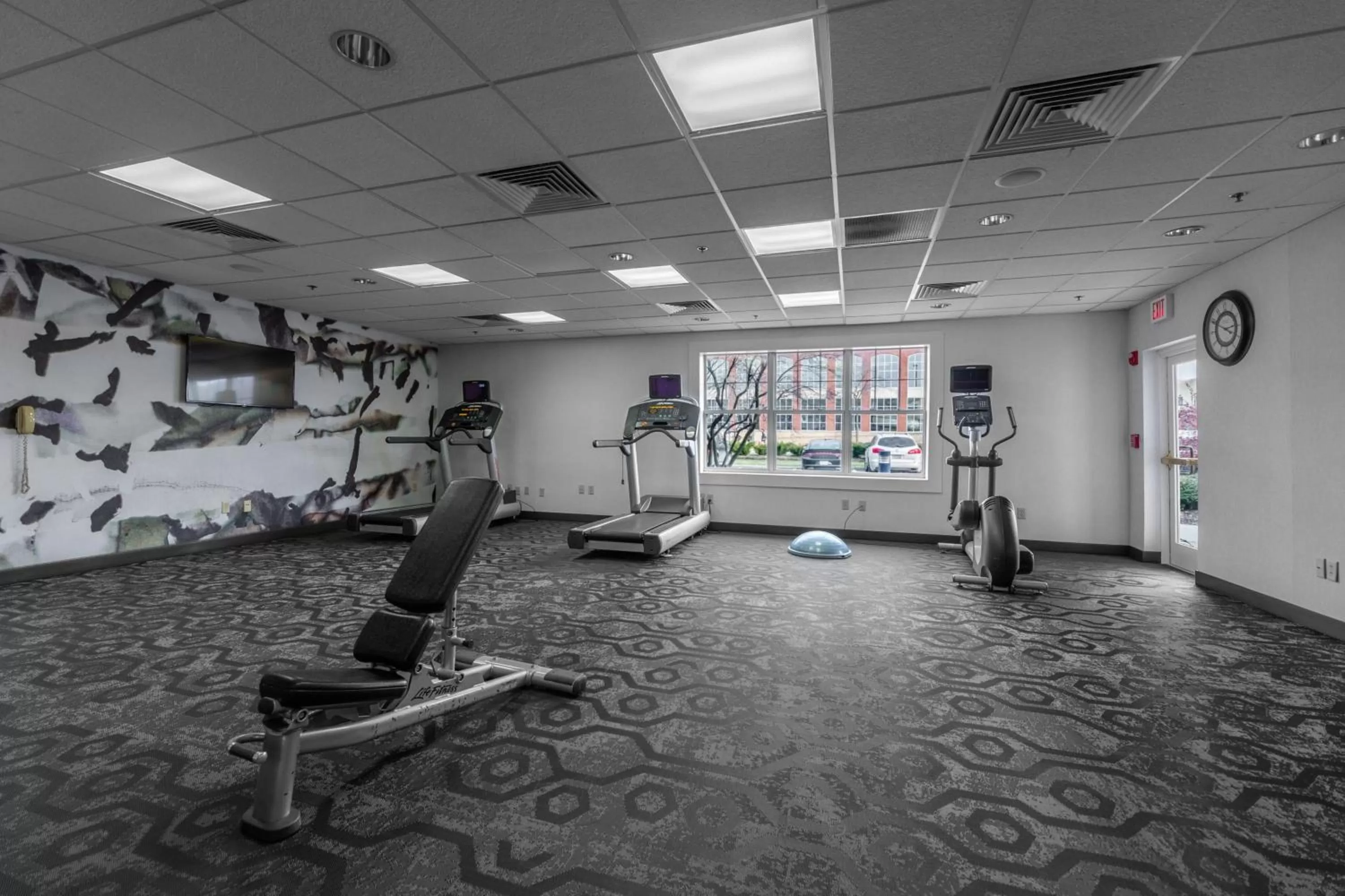 Fitness centre/facilities in Residence Inn Columbus Easton