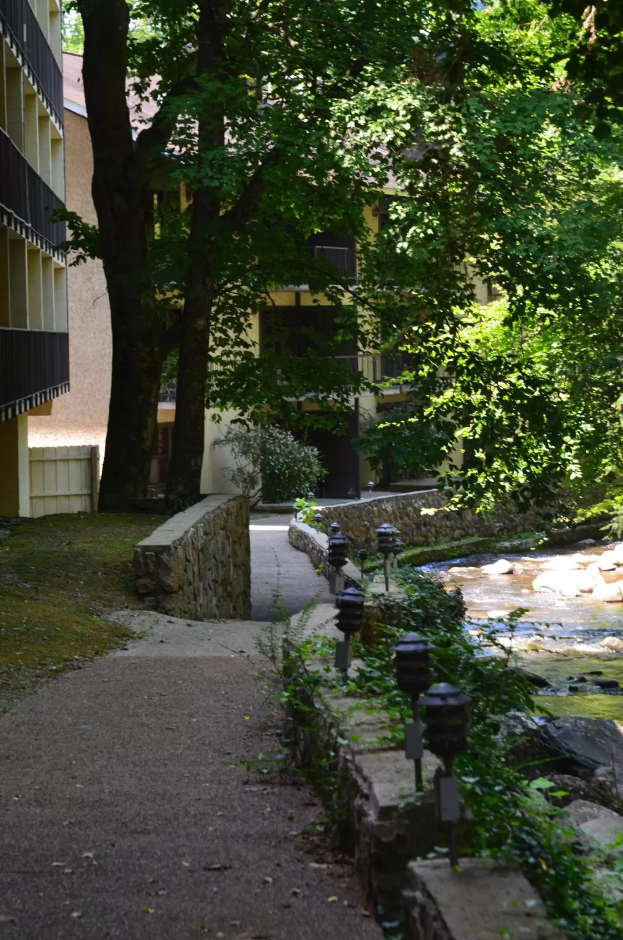 River view in Brookside Lodge