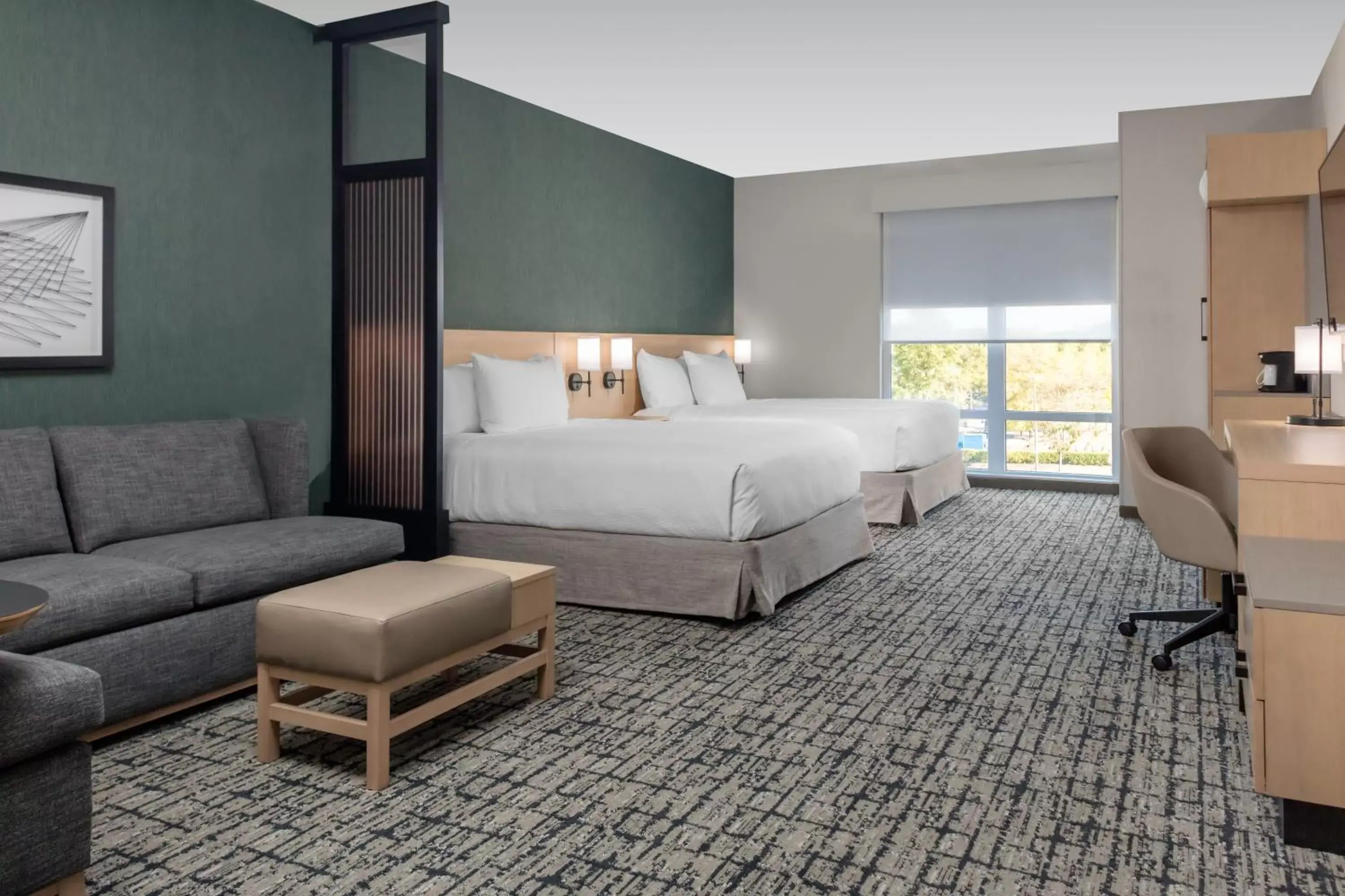 Photo of the whole room, Bed in Hyatt Place Charlotte University Photo of the whole room, Bed in Hyatt Place Charlotte University
