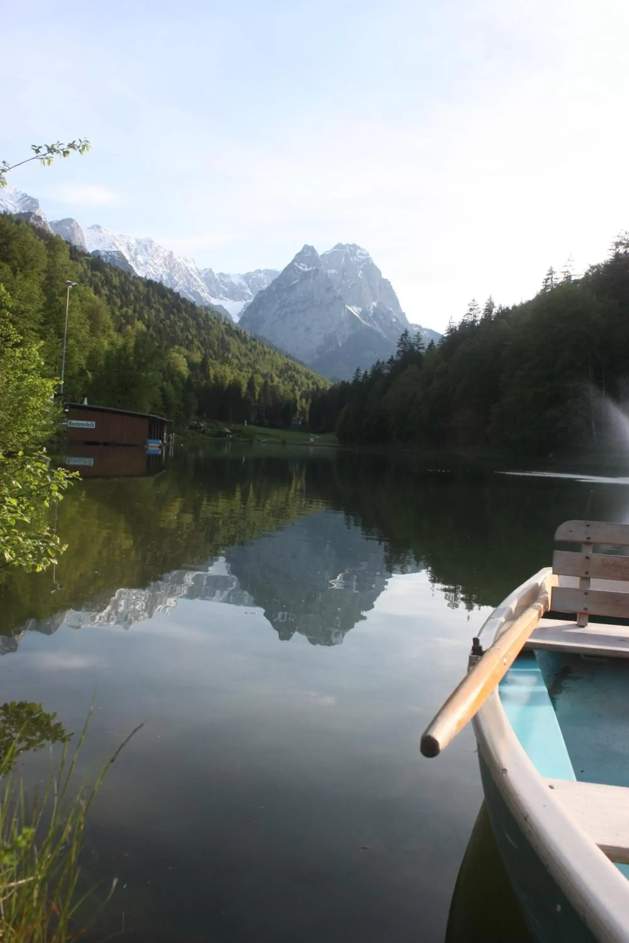 Lake view in Riessersee Hotel