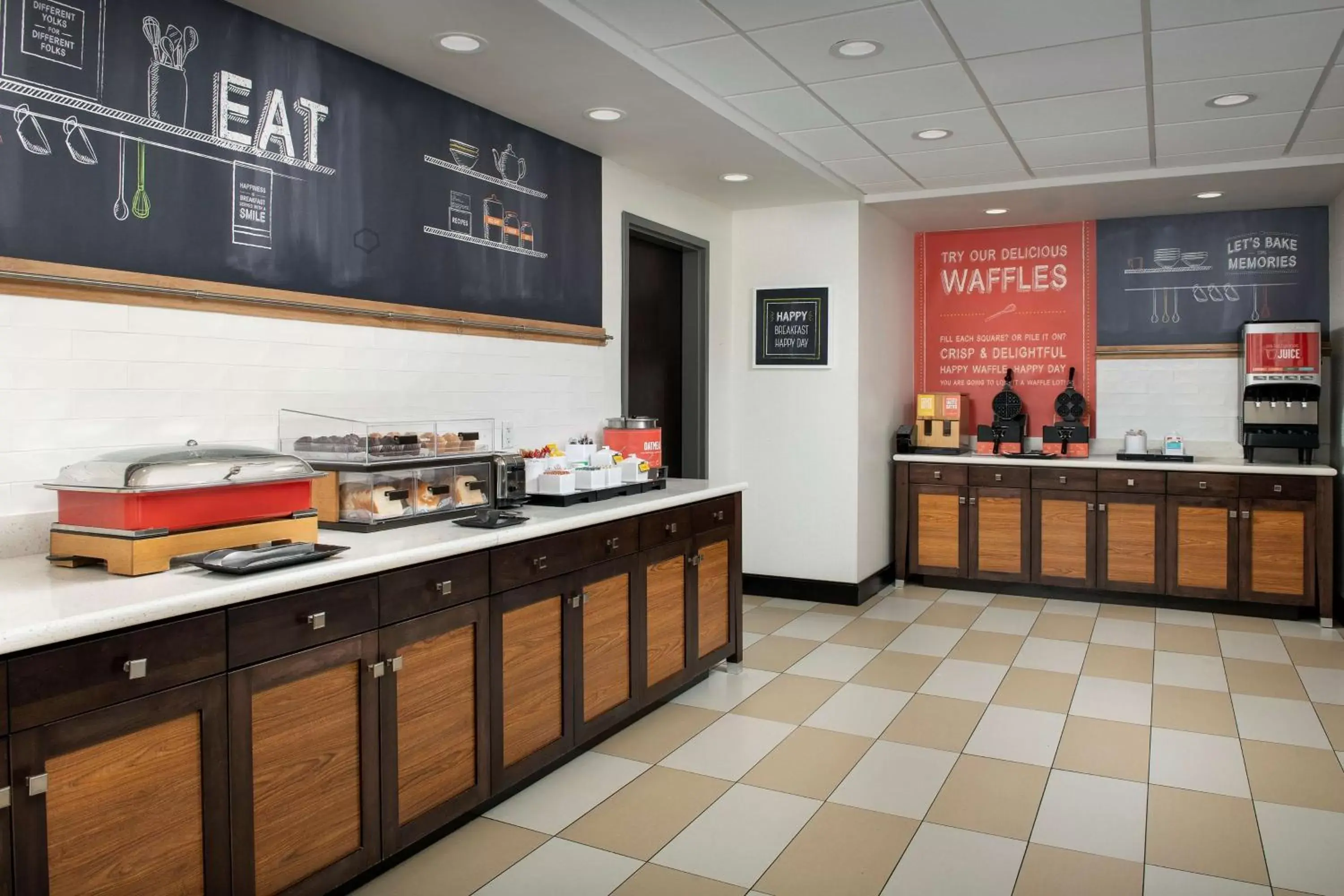 Breakfast in Hampton Inn Knoxville Clinton I-75 Breakfast in Hampton Inn Knoxville Clinton I-75