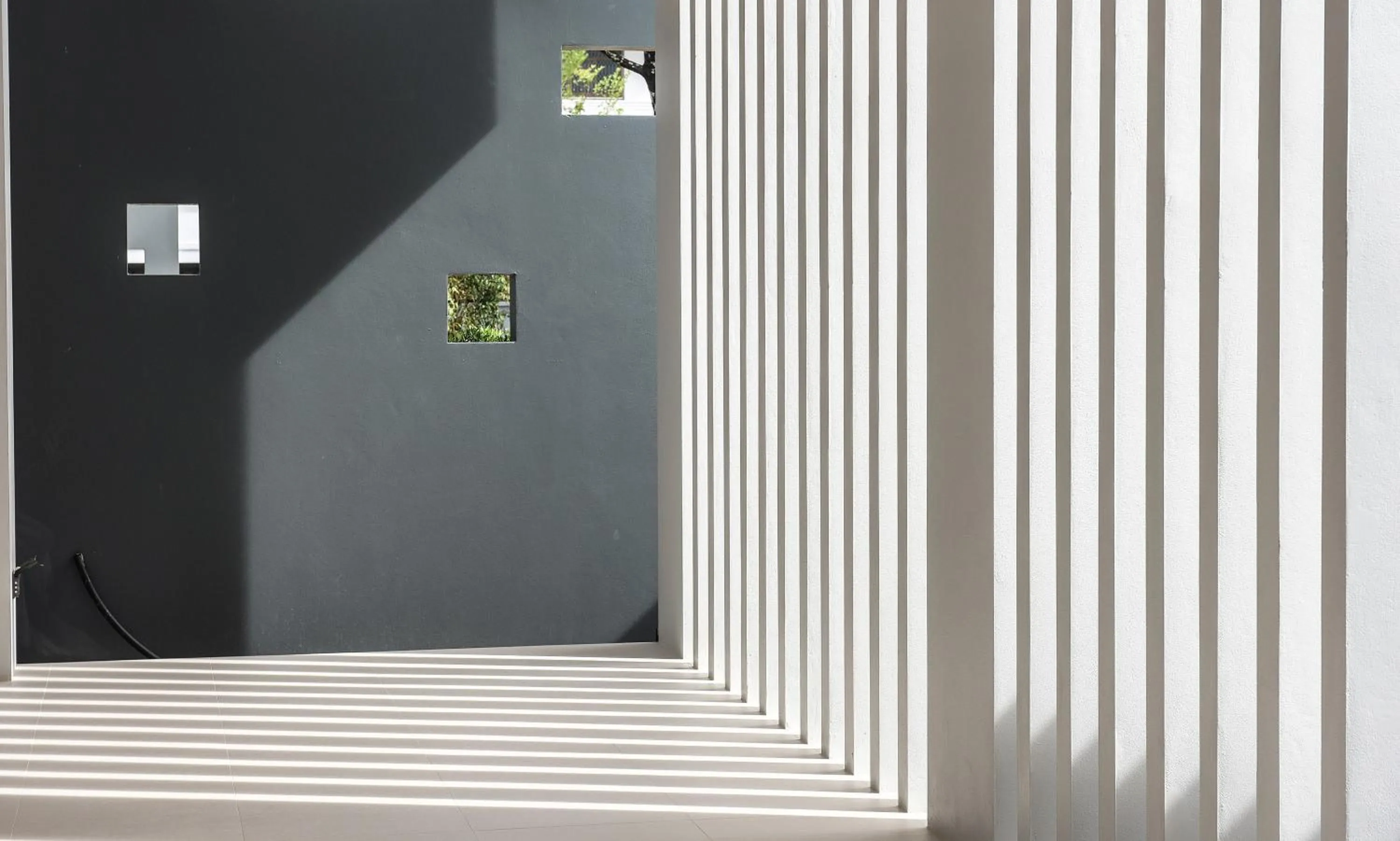 Patio in Blue Rabbit Hotel