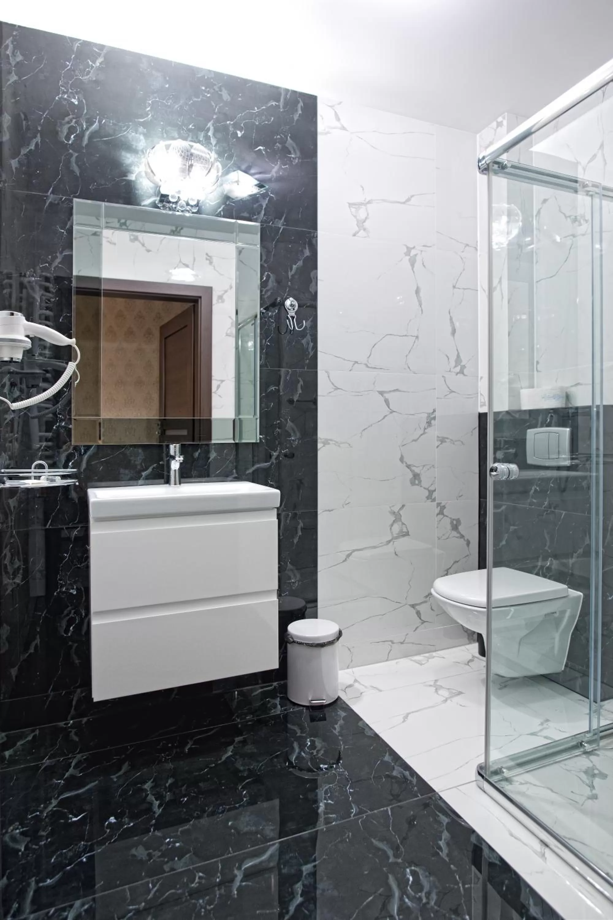Bathroom in Hotel Campari