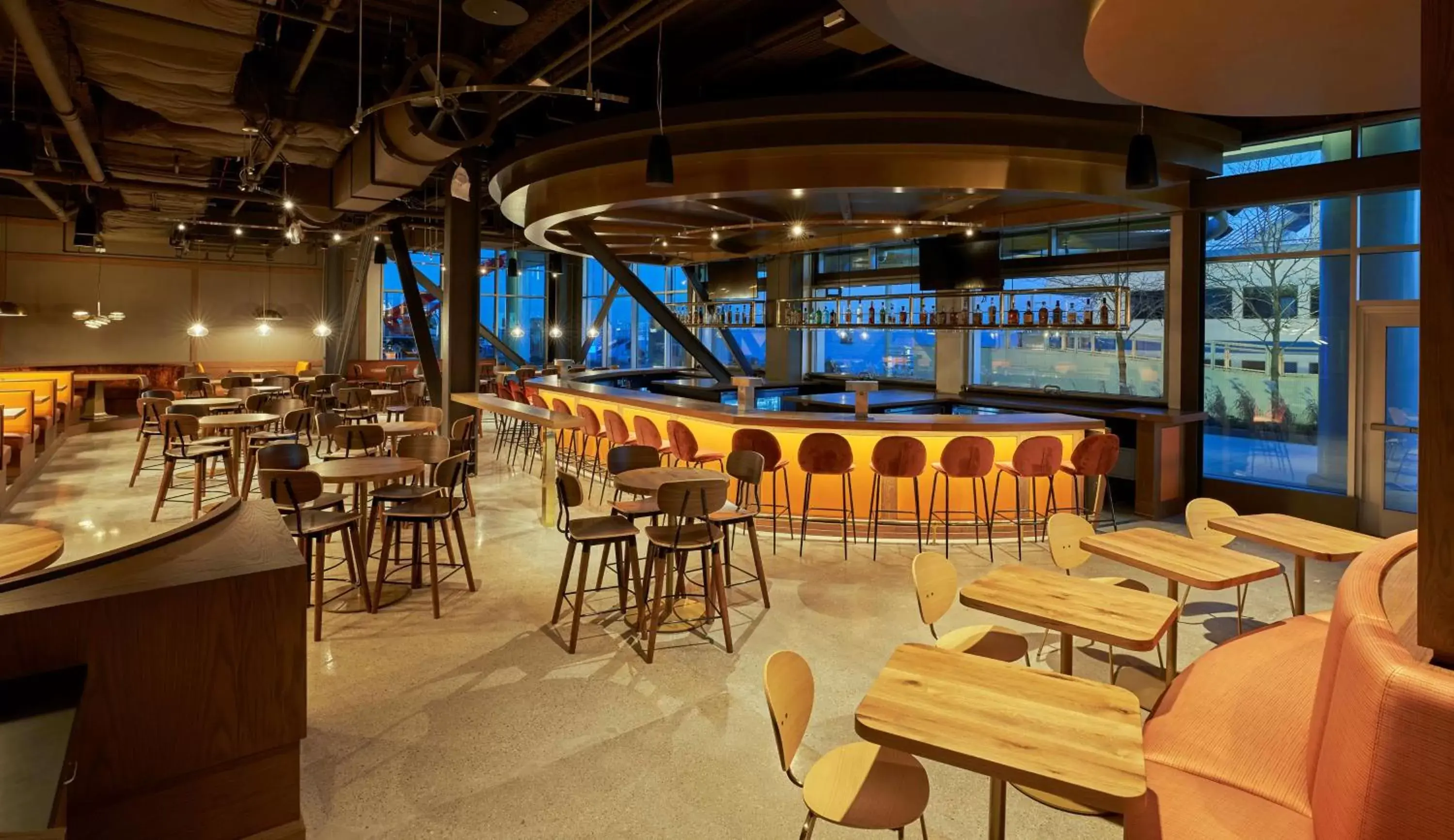 Lounge or bar, Restaurant/Places to Eat in Sable At Navy Pier Chicago, Curio Collection By Hilton