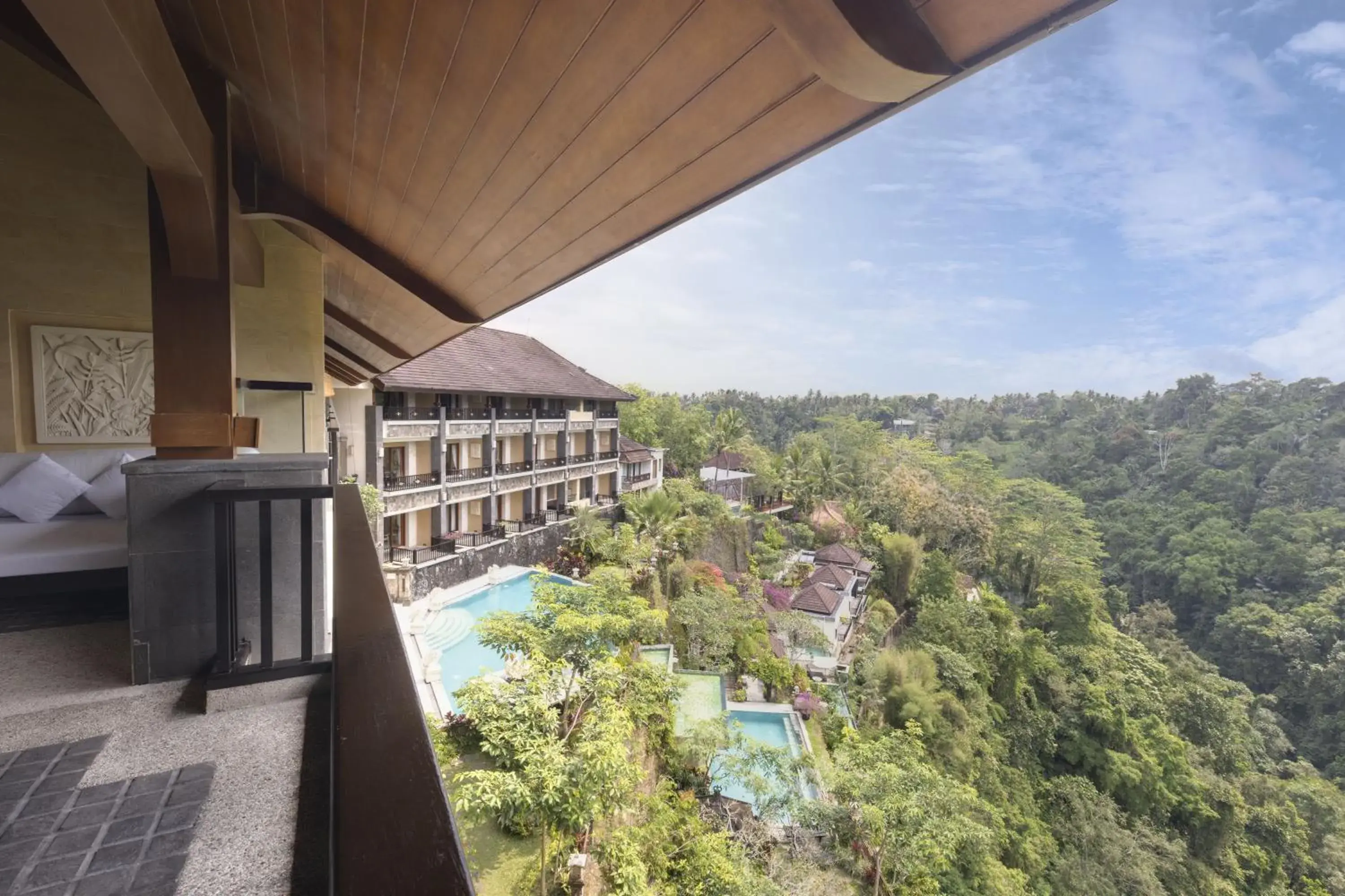 Balcony/Terrace in Rijasa Agung Resort and Villas