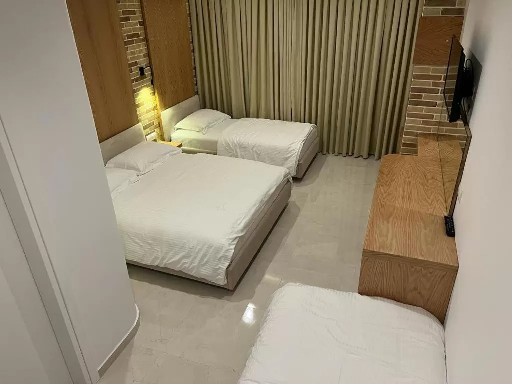 Bed in Hotel Piccolino