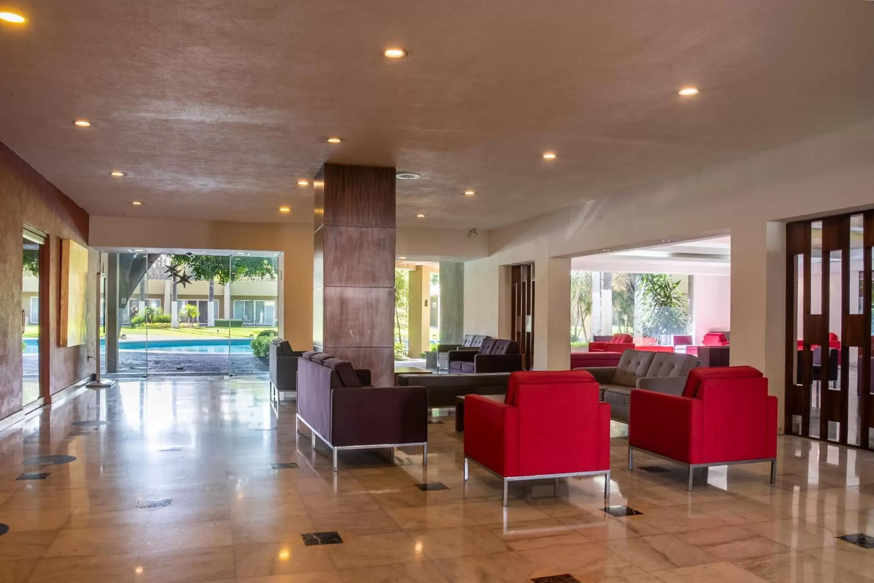 Lobby or reception, Lounge/Bar in Camino Real Guadalajara