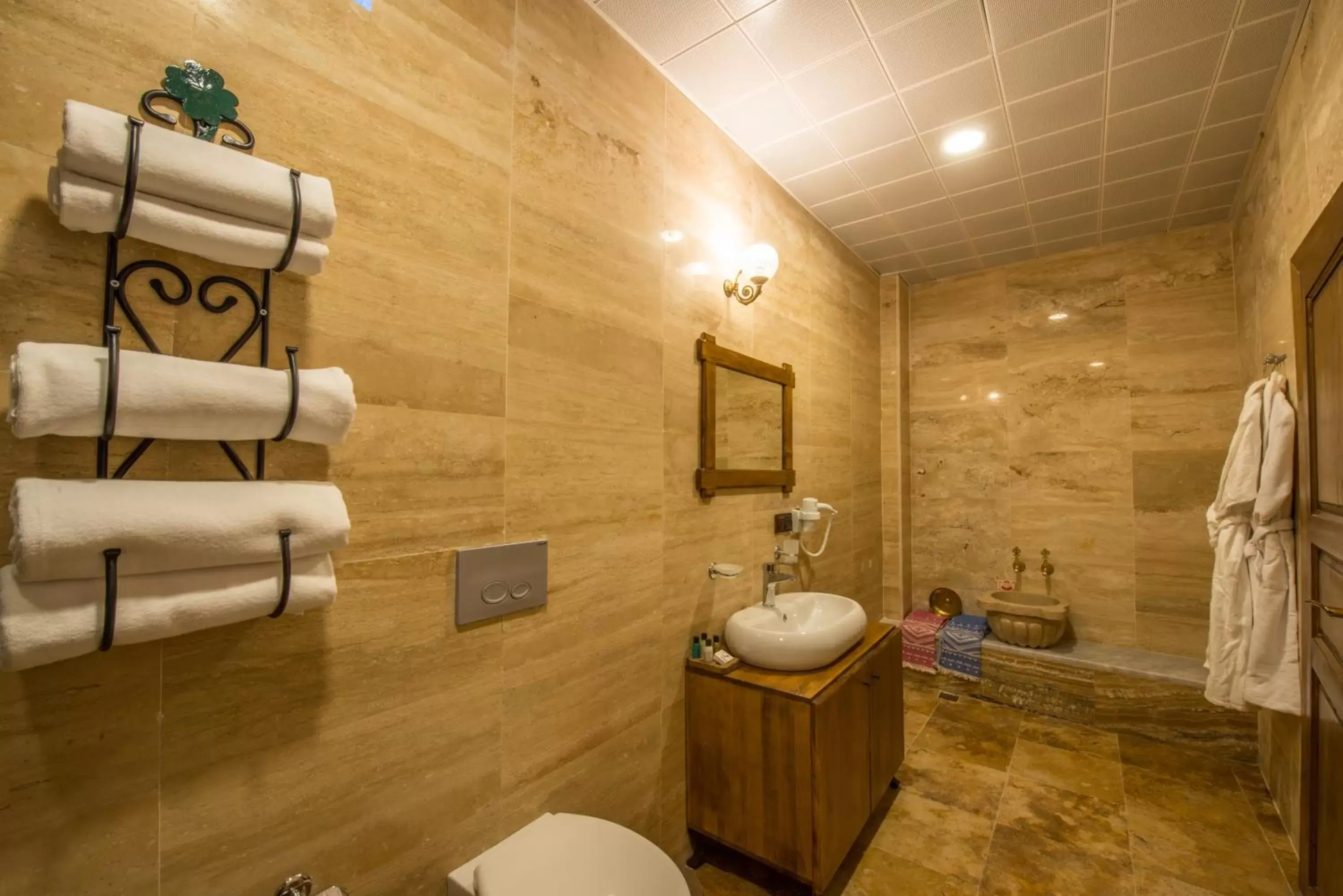 Bathroom in Lucky Cave Hotel Cappadocia