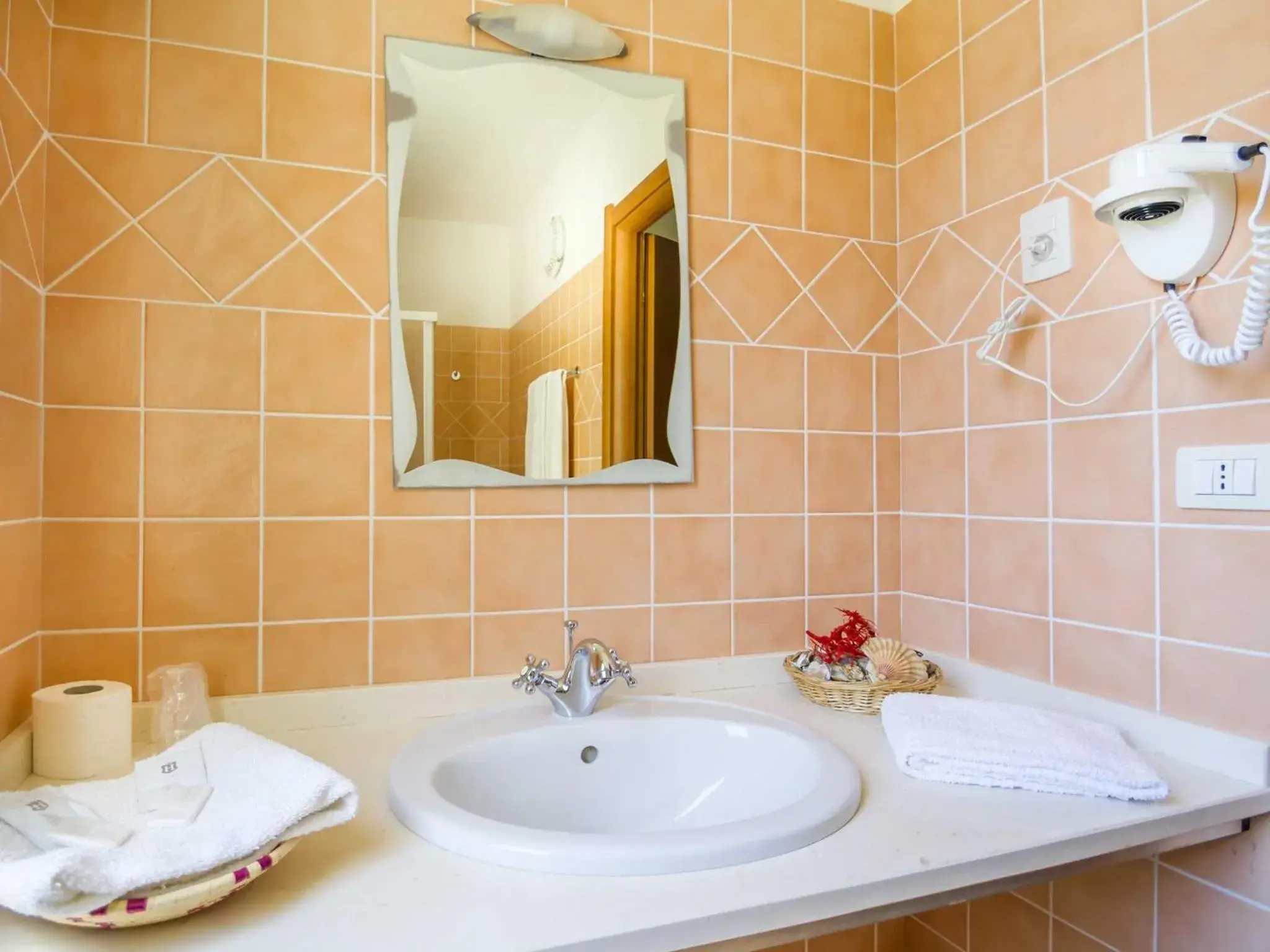 Shower, Bathroom in Hotel Ariadimari