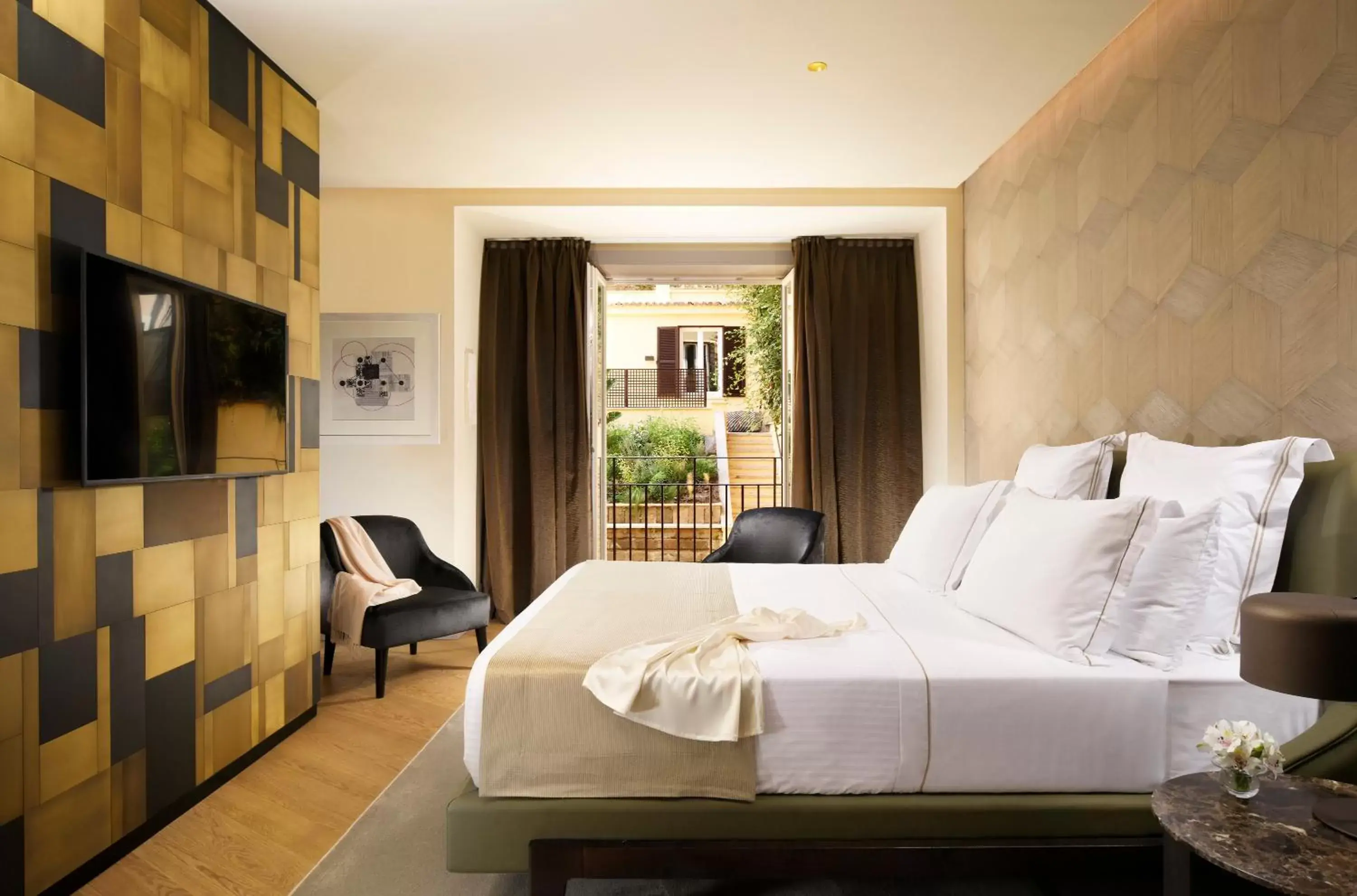 Bedroom, Bed in Margutta 19 - Small Luxury Hotels of the World