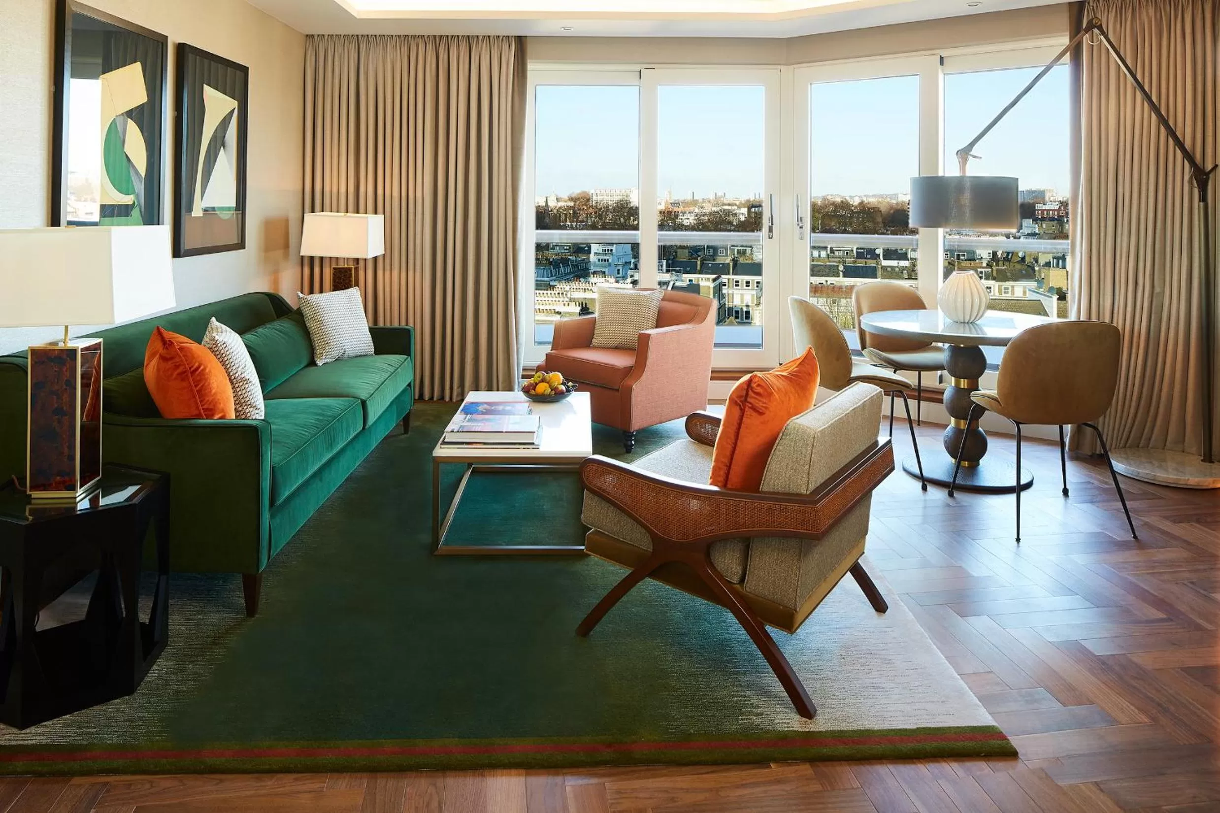 Living room in Cheval Gloucester Park at Kensington