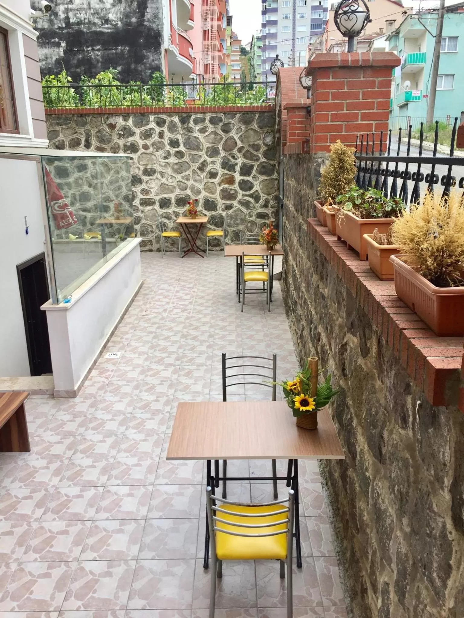 Patio, Balcony/Terrace in The Twins Apartmens