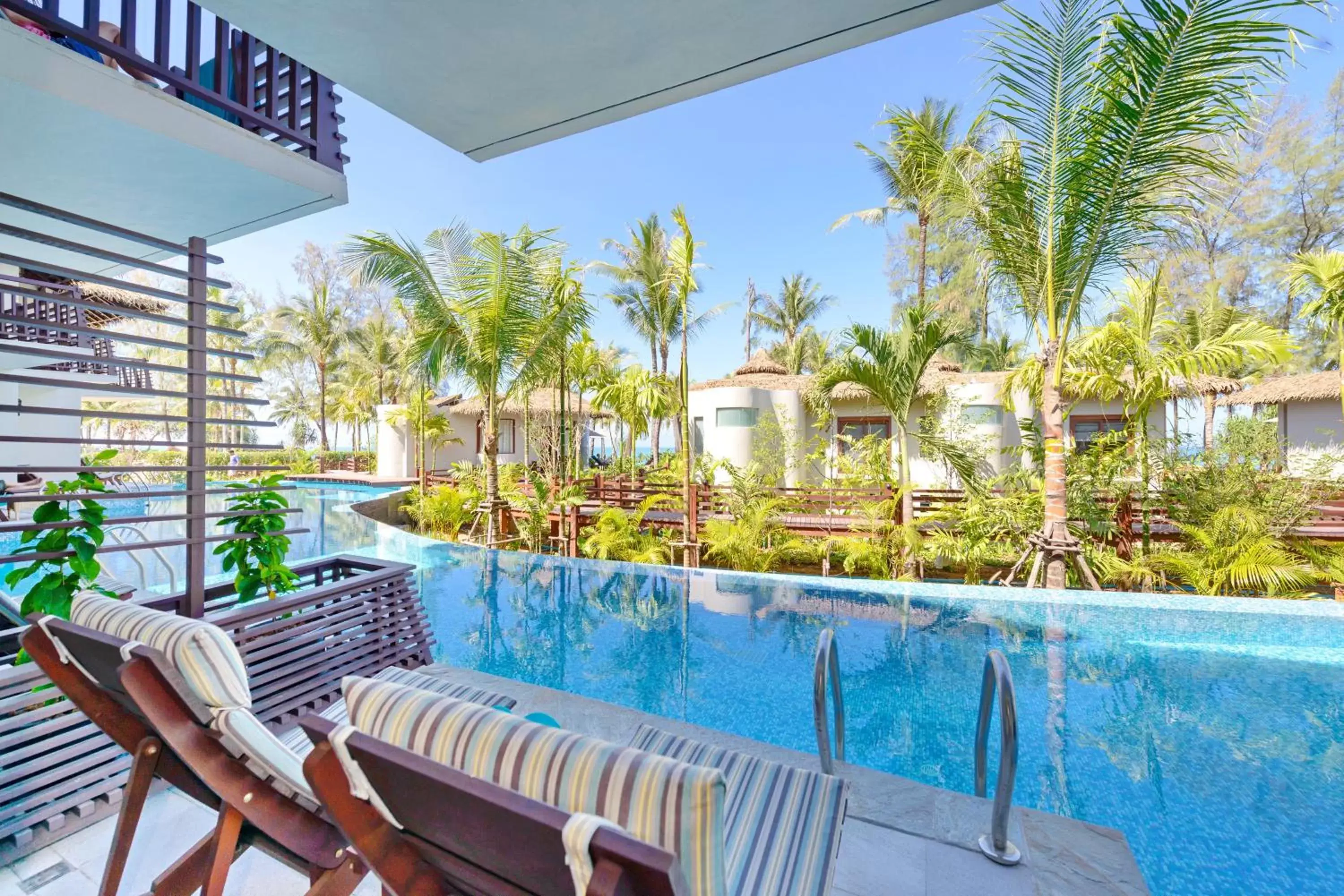 Seating area, Swimming Pool in The Haven Khao Lak - SHA Extra Plus