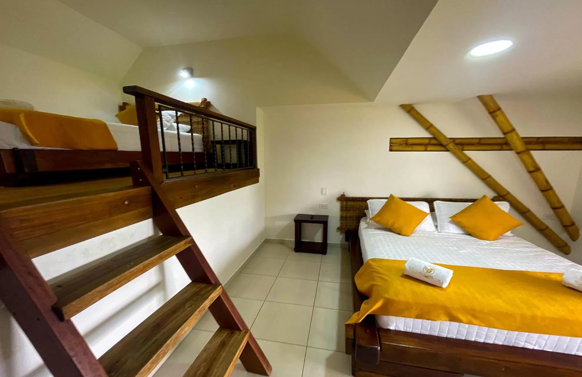 Bed in La Victoria Hotel Campestre