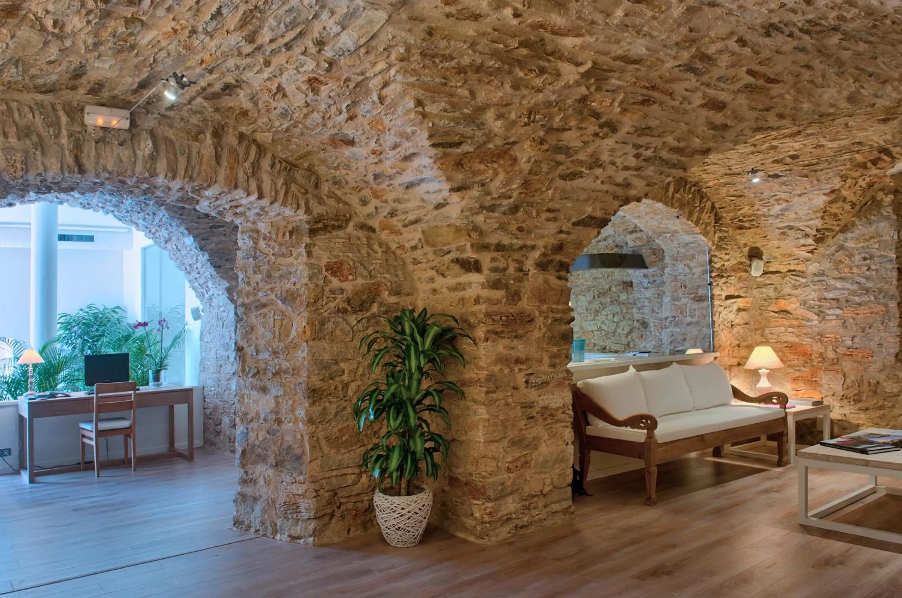 Lobby or reception in El Petit Convent