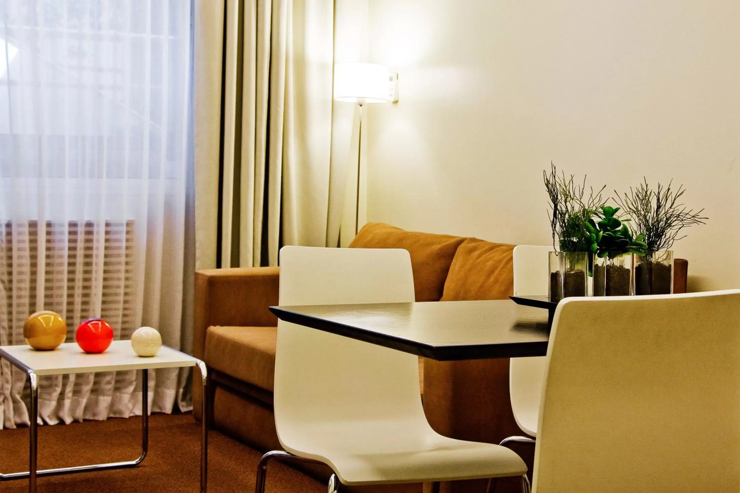 Seating Area in Ulises Recoleta Suites