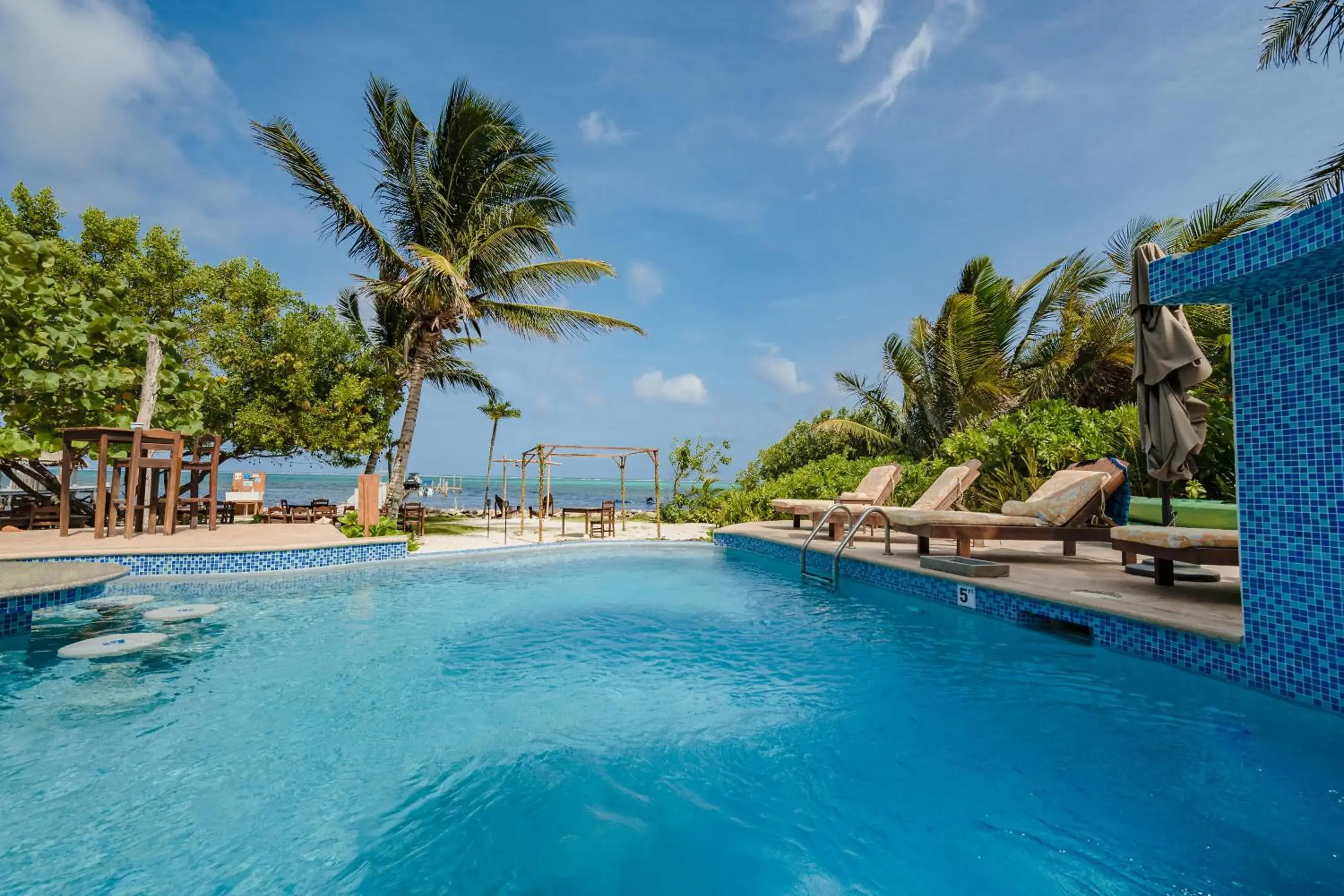 View (from property/room), Swimming Pool in Bella Vista Resort Belize