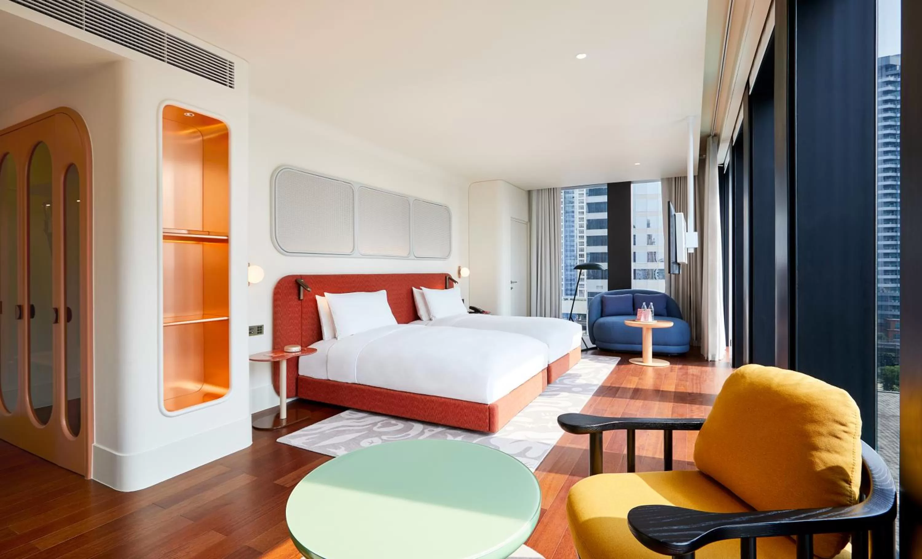 Bed in The Standard, Bangkok Mahanakhon