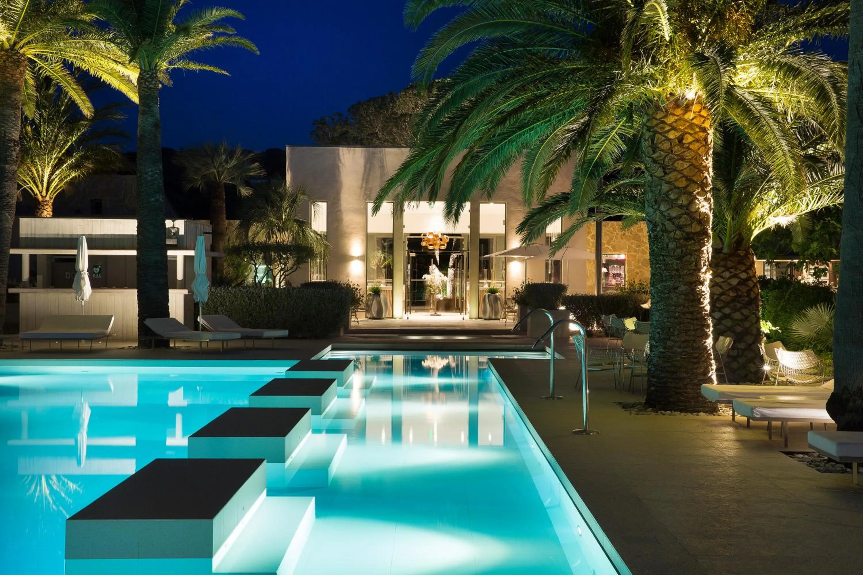 Swimming pool in Sezz Saint-Tropez