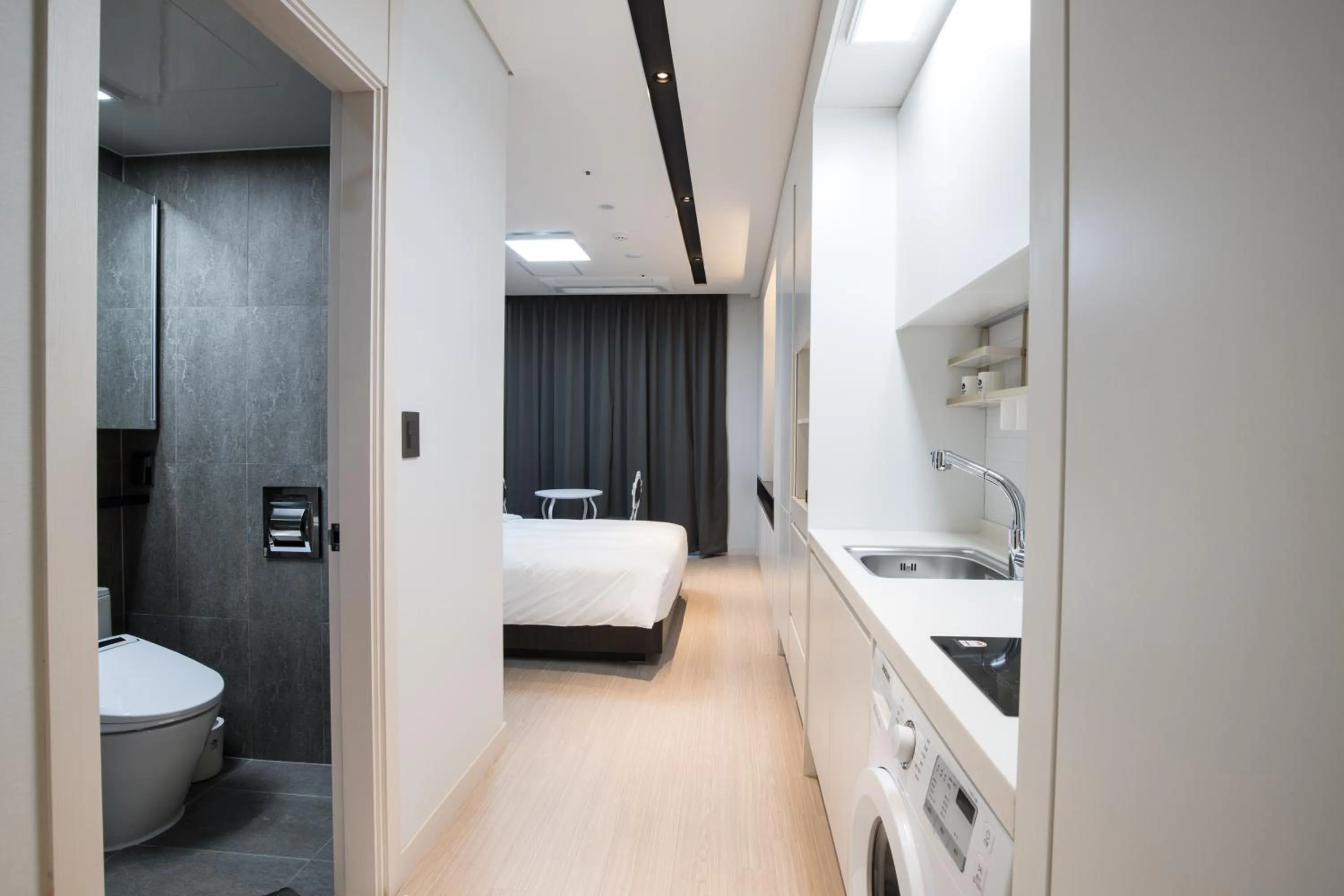 Bed in Sunrise Hotel Sokcho