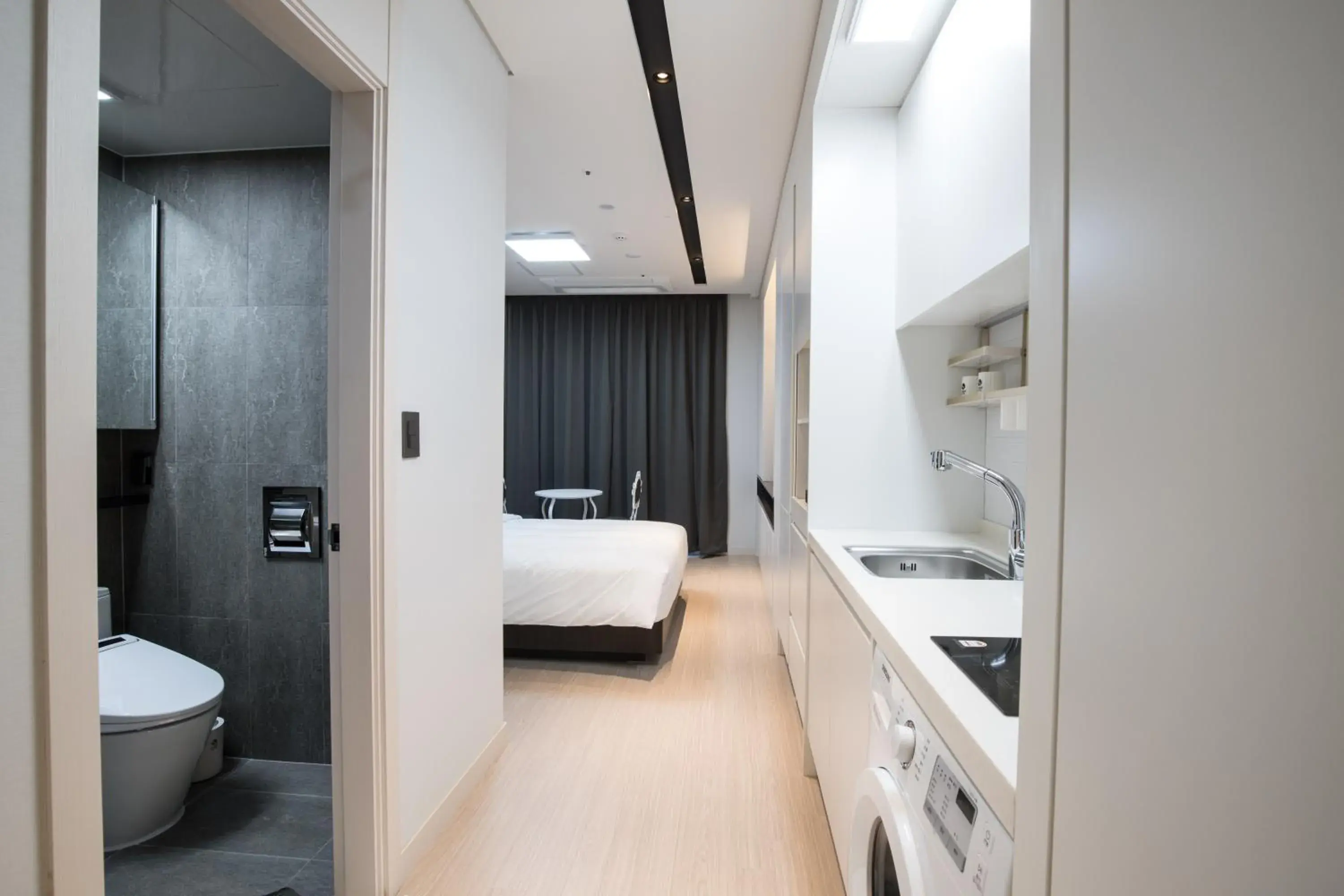 Bed in Sunrise Hotel Sokcho Bed in Sunrise Hotel Sokcho