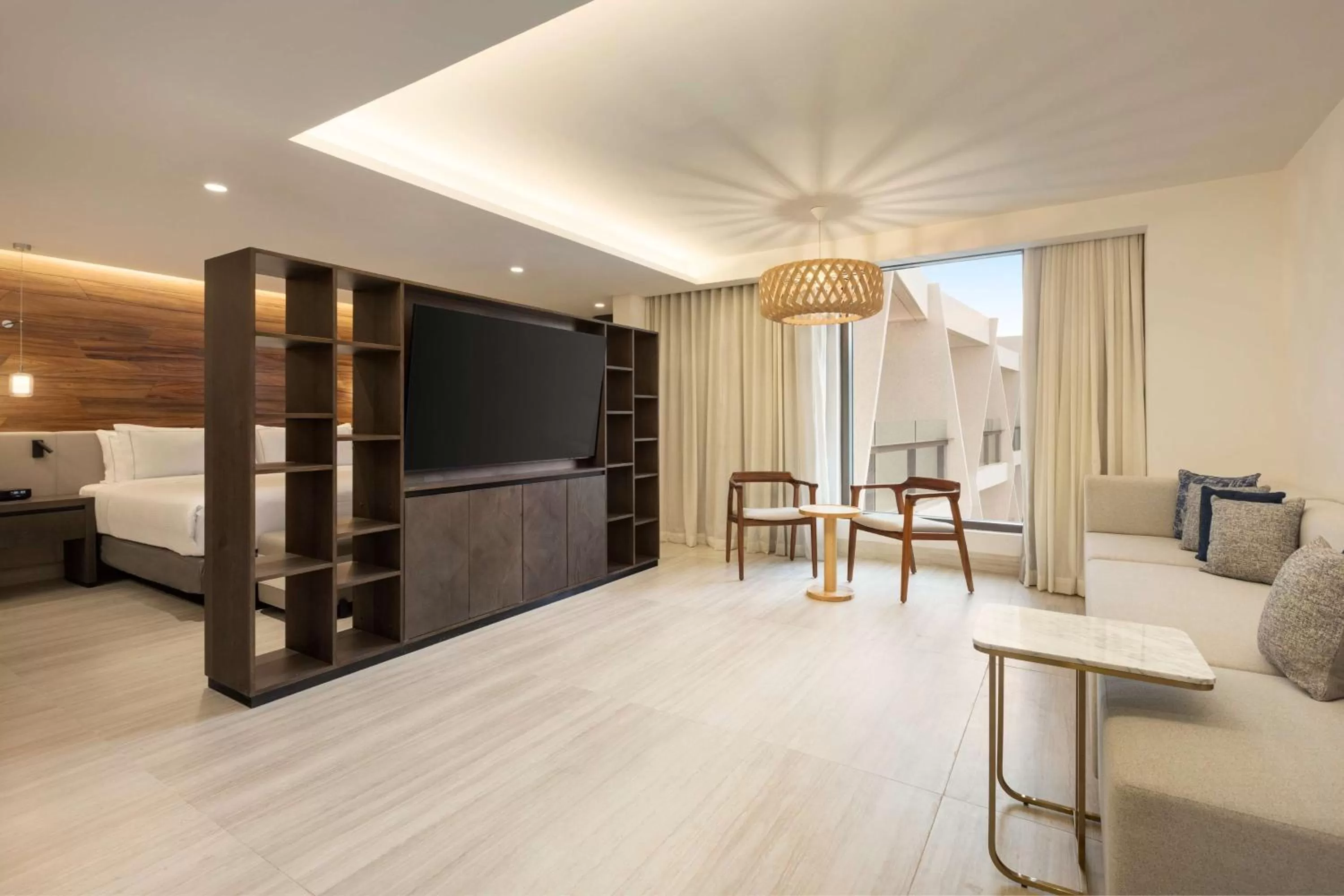 Bedroom, Bed in Hilton Cancun, an All-Inclusive Resort