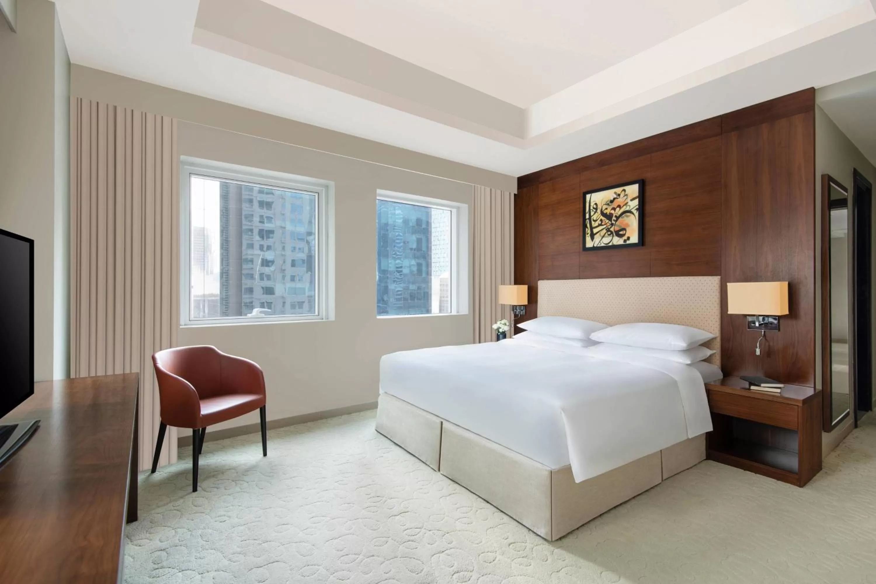 Bedroom, Bed in Marriott Executive Apartments City Center Doha