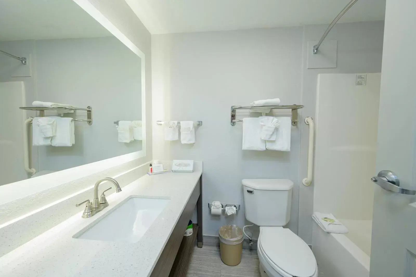 Bathroom in Hawthorn Suites by Wyndham Panama City Beach FL