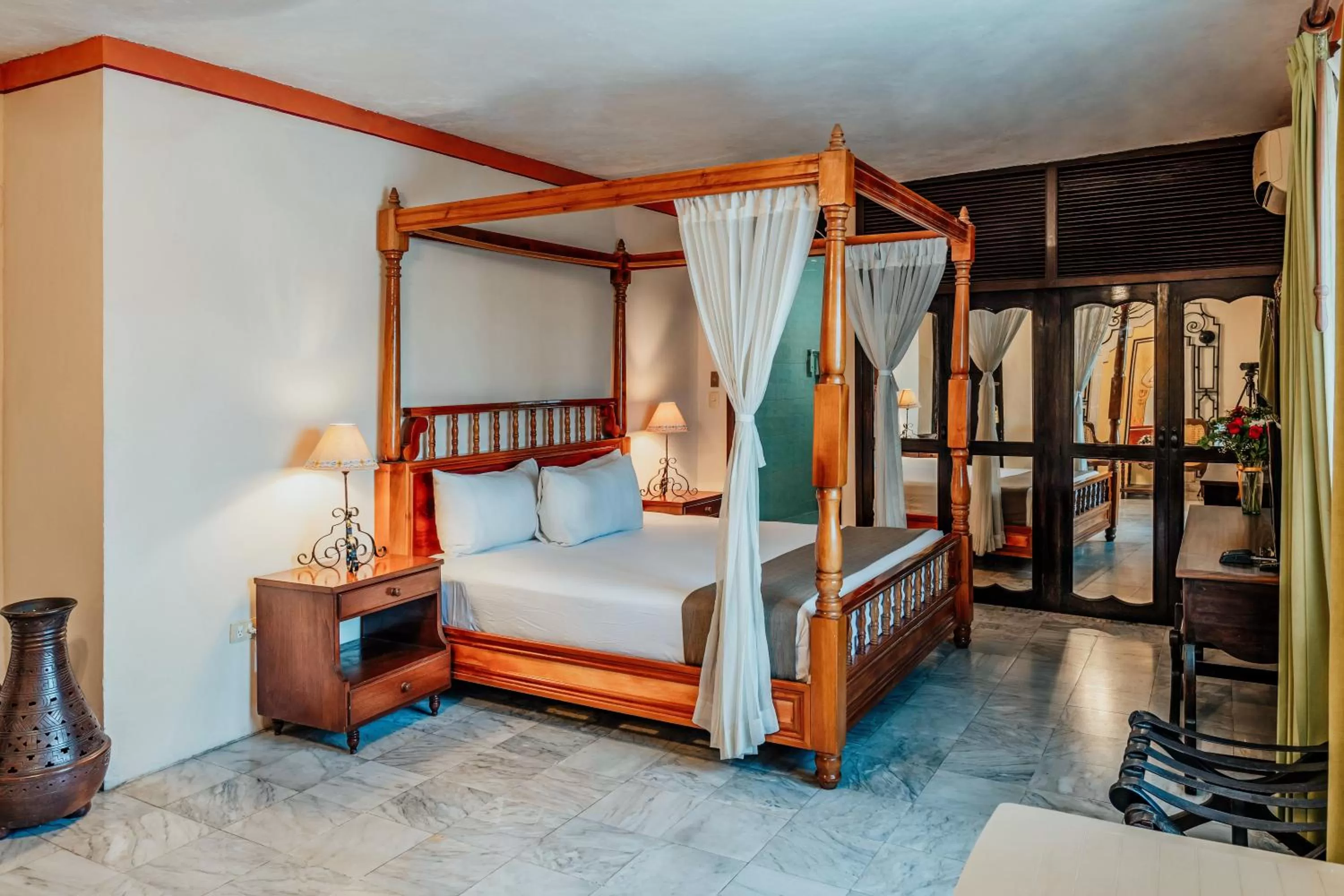 Bedroom, Bed in Casa del Balam Merida