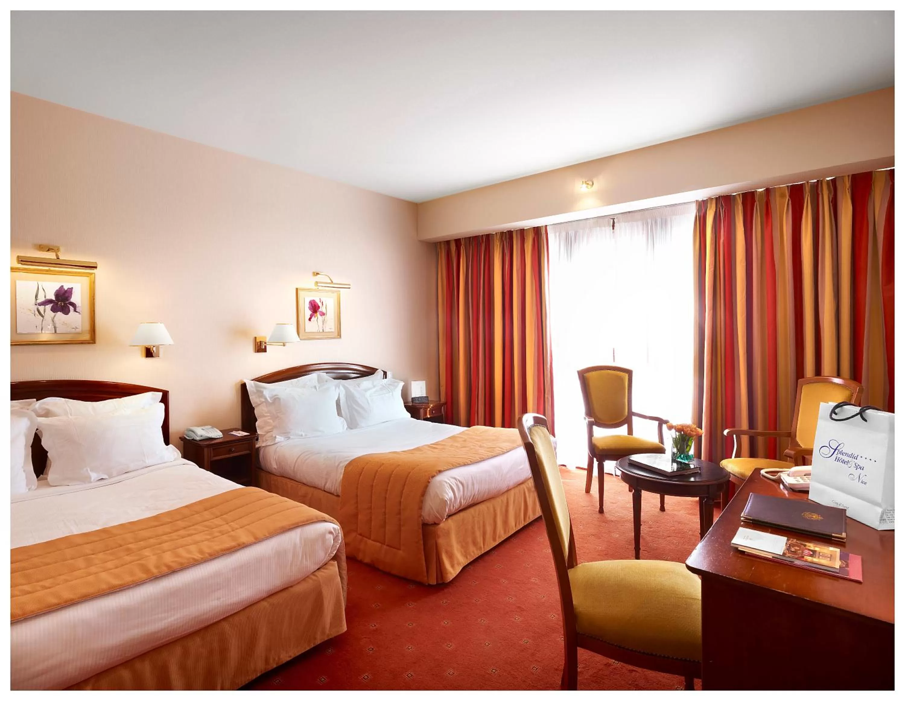 Photo of the whole room, Bed in Splendid Hotel & Spa Nice